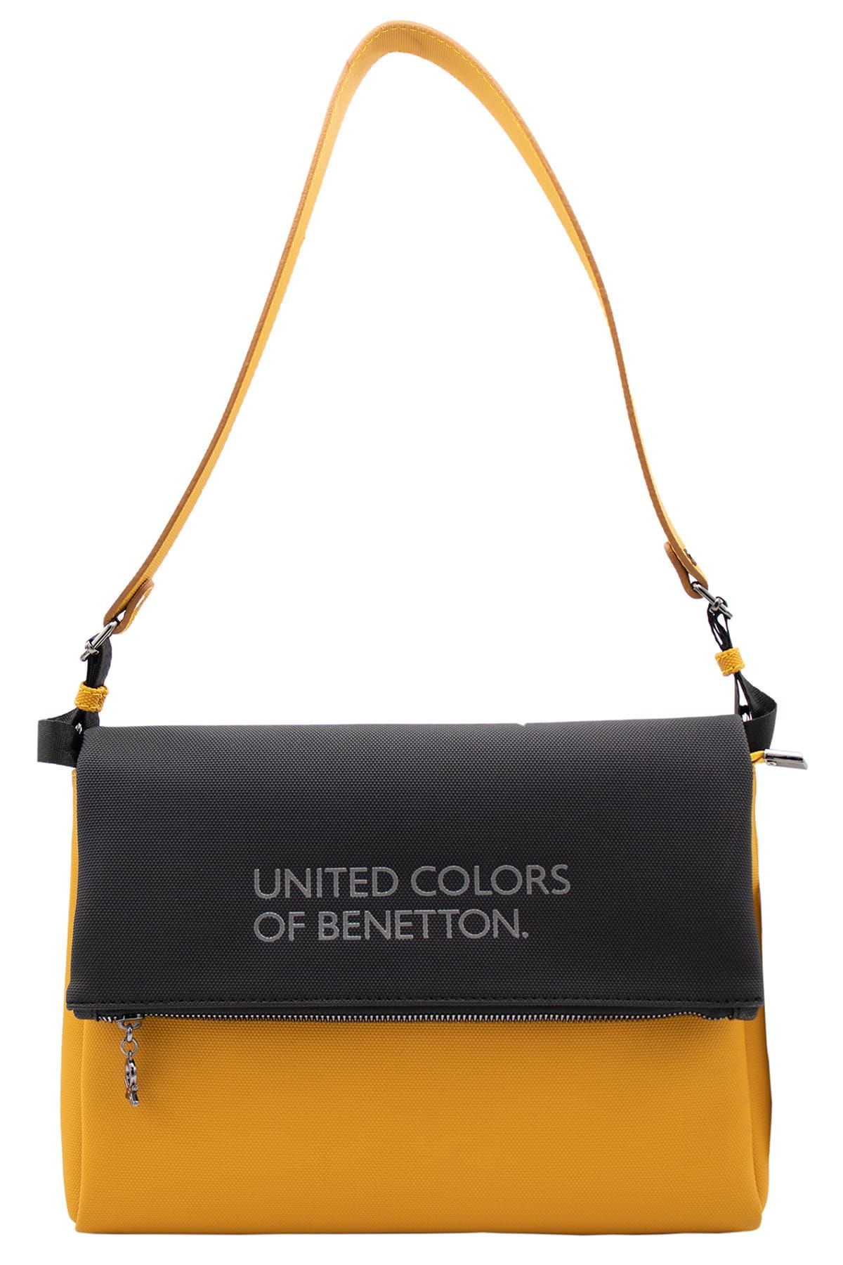 United Colors of Benetton Hardal - Siyah Kadın Postacı Çantası BNT69
