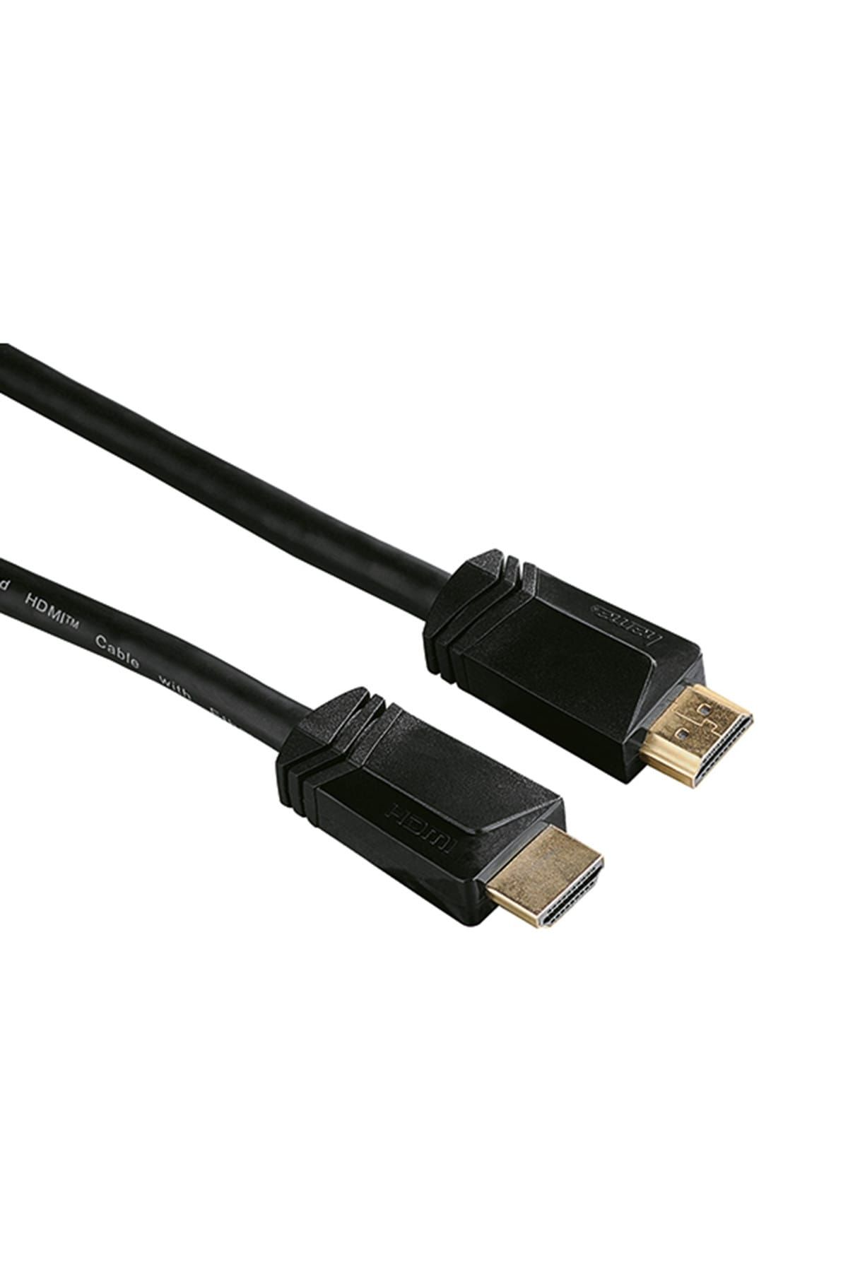 Hama 122109 4k Altın Uçlu 15m Ethernet Hdmı Kablo - Black
