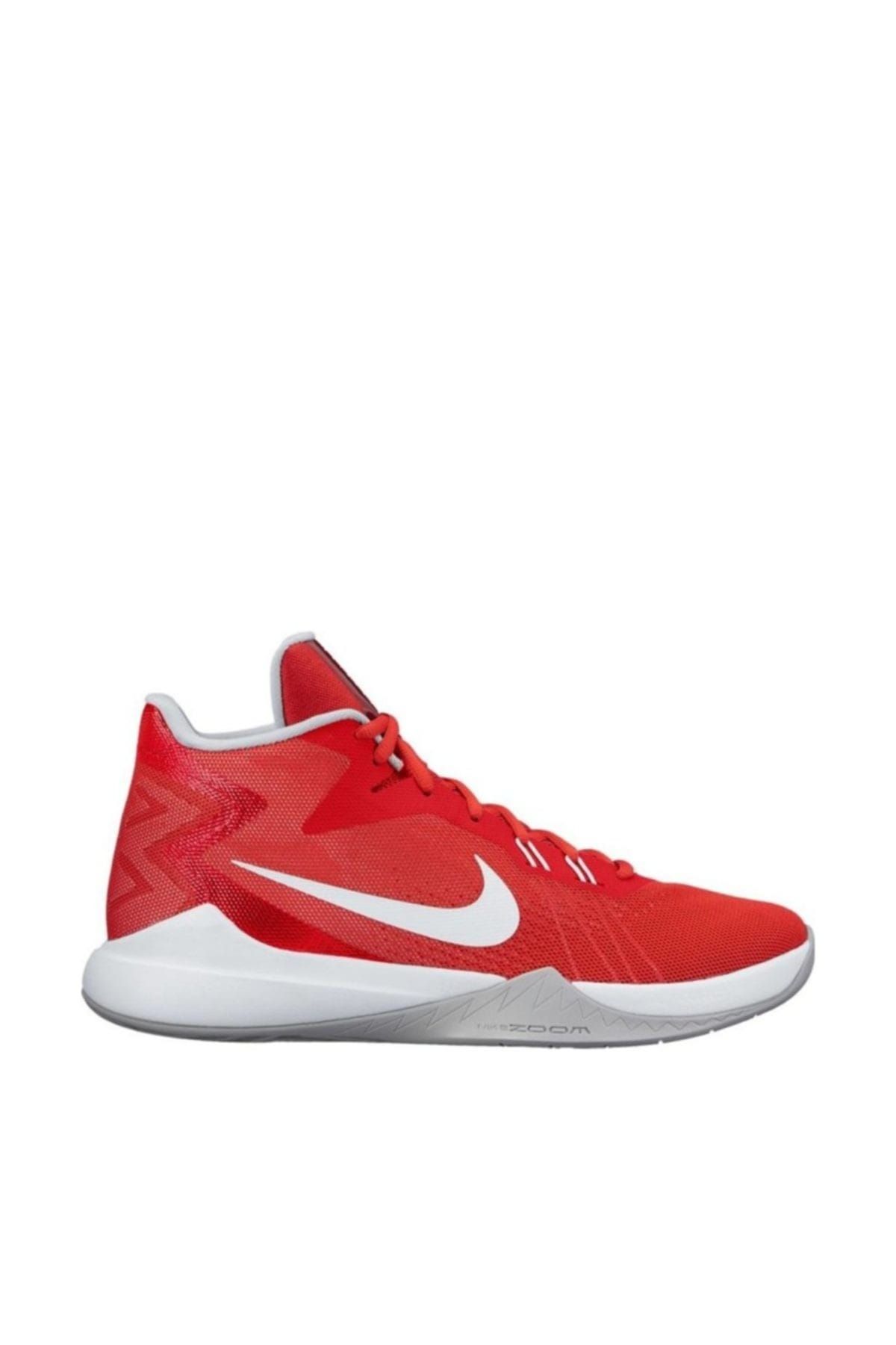 Nike Unisex Kırmızı Zoom Evidence Basketbol Ayakkabısı 852464-601
