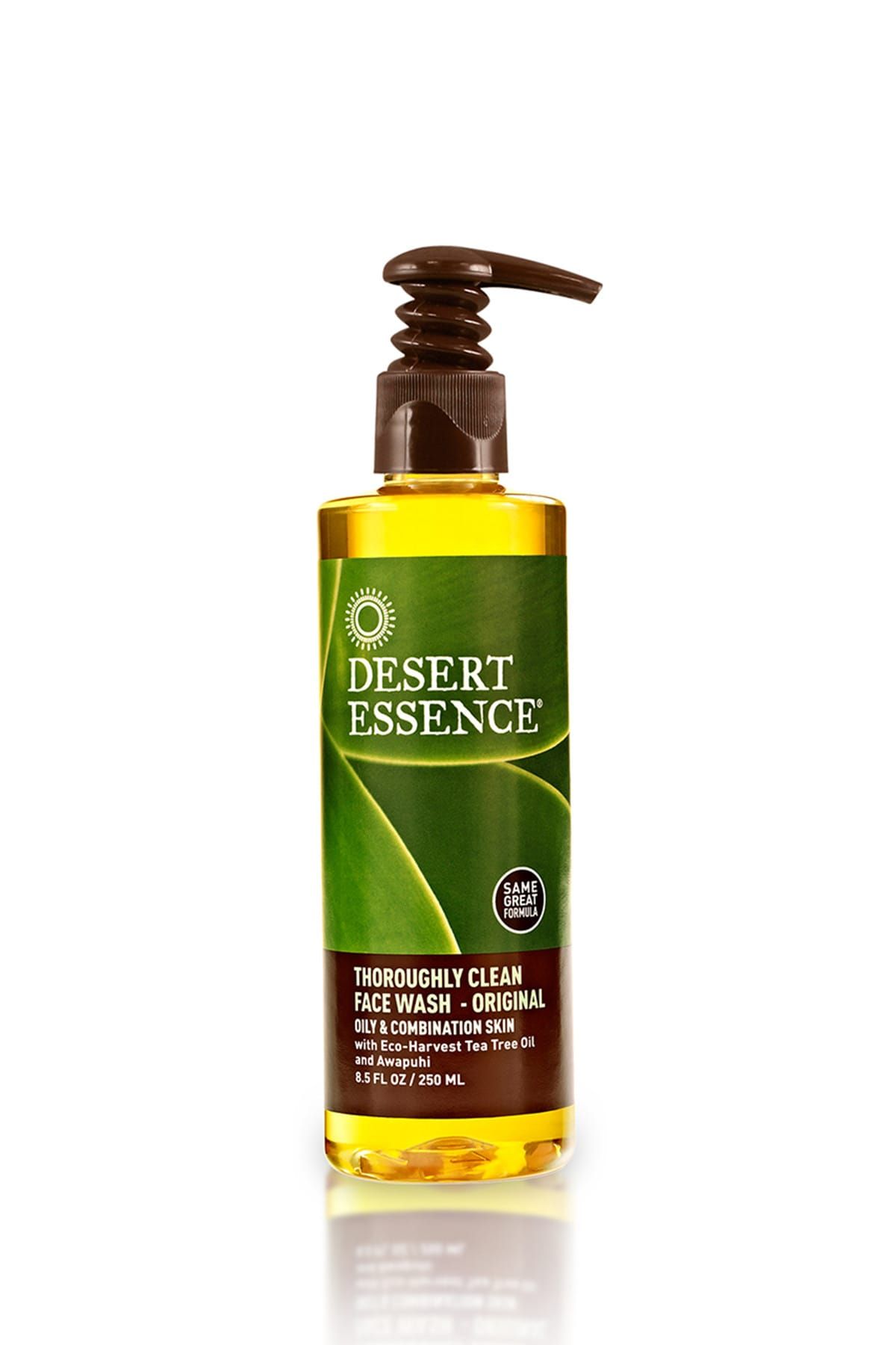 Desert Essence Yağlı & Karma Ciltler İçin Derinlemesine Yüz Yıkama Jeli 250 ml