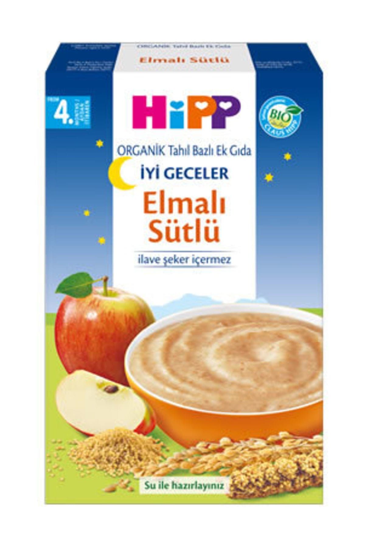 Hipp Organik İyi greceler Elmalı Sütlü Tahıllı Ek grıda 250 gr
