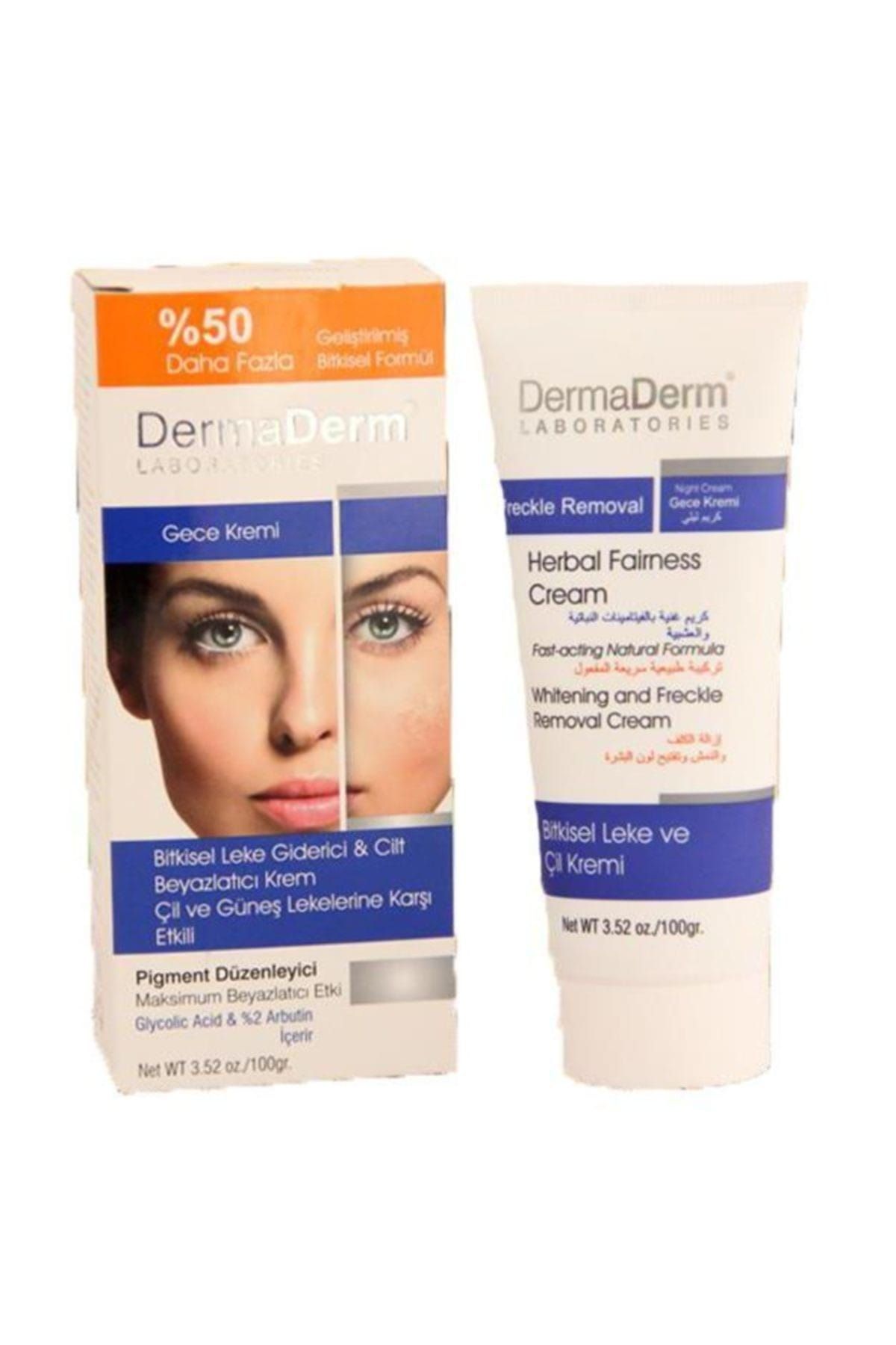 DermaDerm Bitkisel Sivilce Kremi 100 gr DermaDerm (12 Saatte Hızlı Etki)