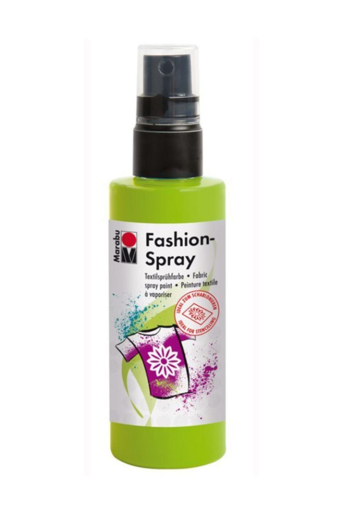 Marabu Fashion Spray 100ml Sprey Kumaş Boyası No: 061 Reseda