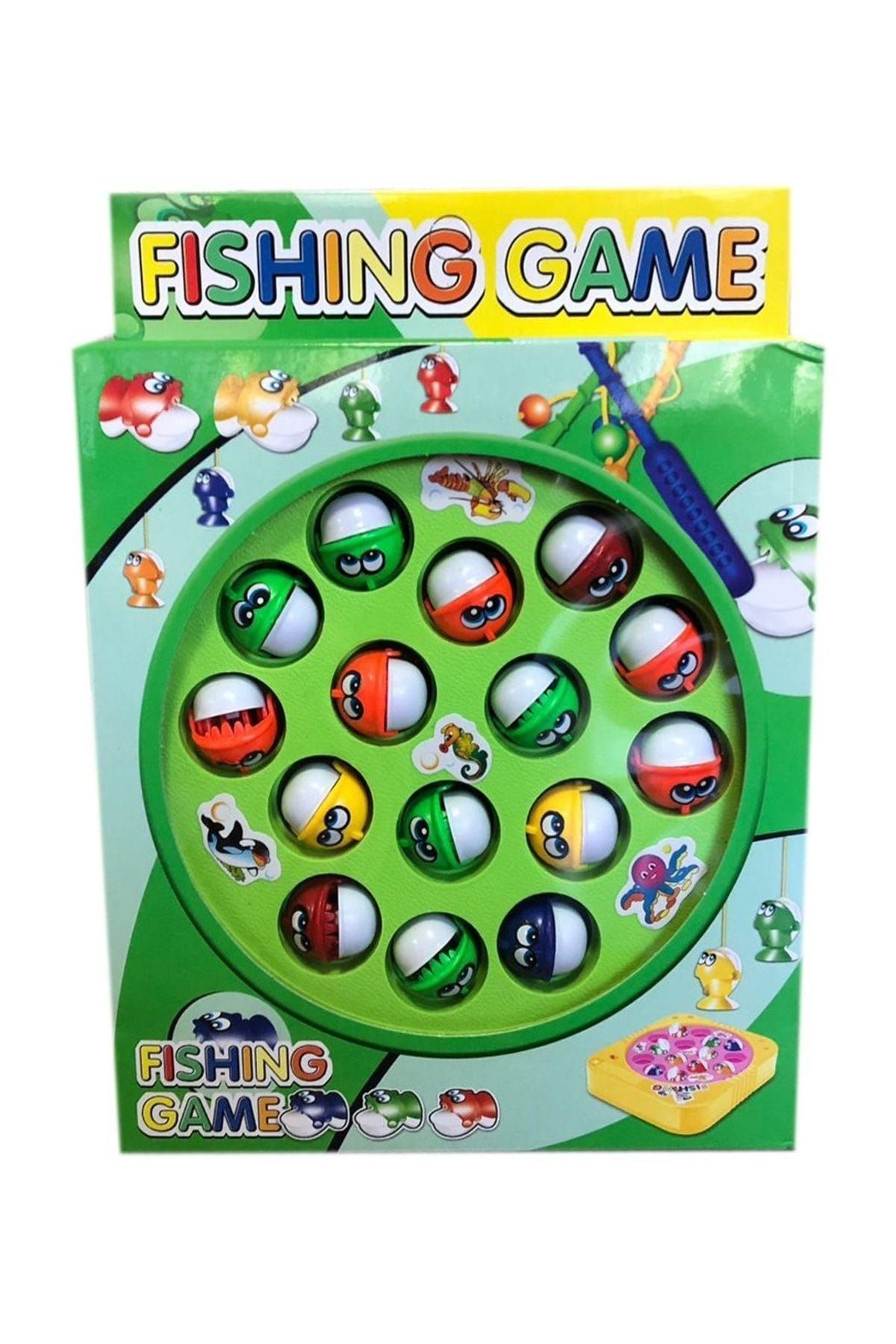 RoseRoi 15 Li Balık Yakalama Eğitici Oyuncak Fishing Game Balık Tutma Oyunu