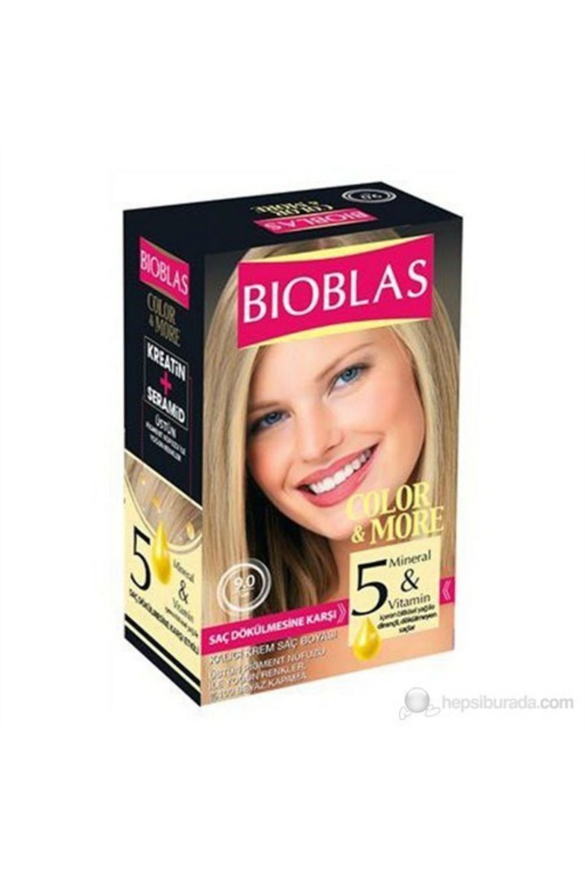 Bioblas Saç Boyası 9.0 Sarı 50 ml 8680512603528