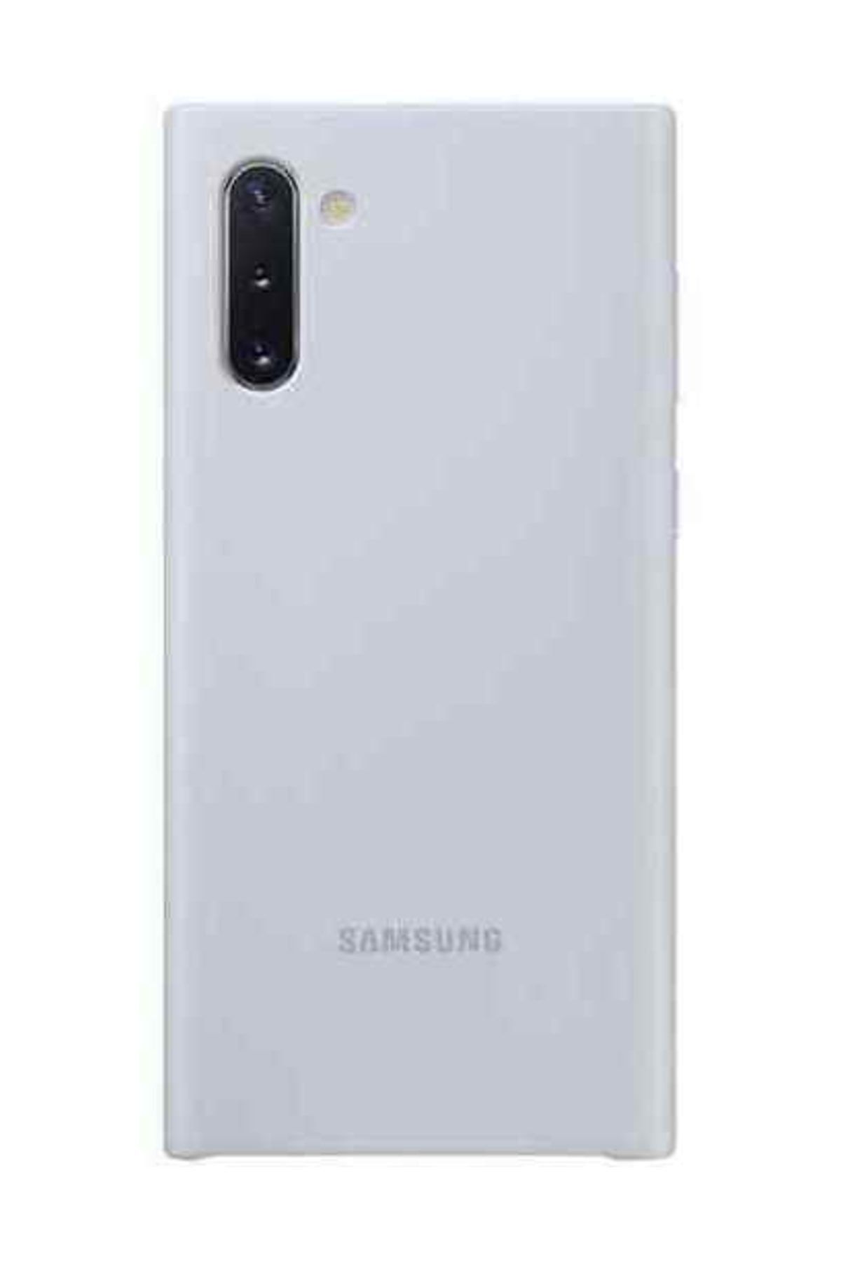 Samsung EF-PN970TSEGWW Galaxy Note 10 Silikon Kılıf - Gümüş Gri