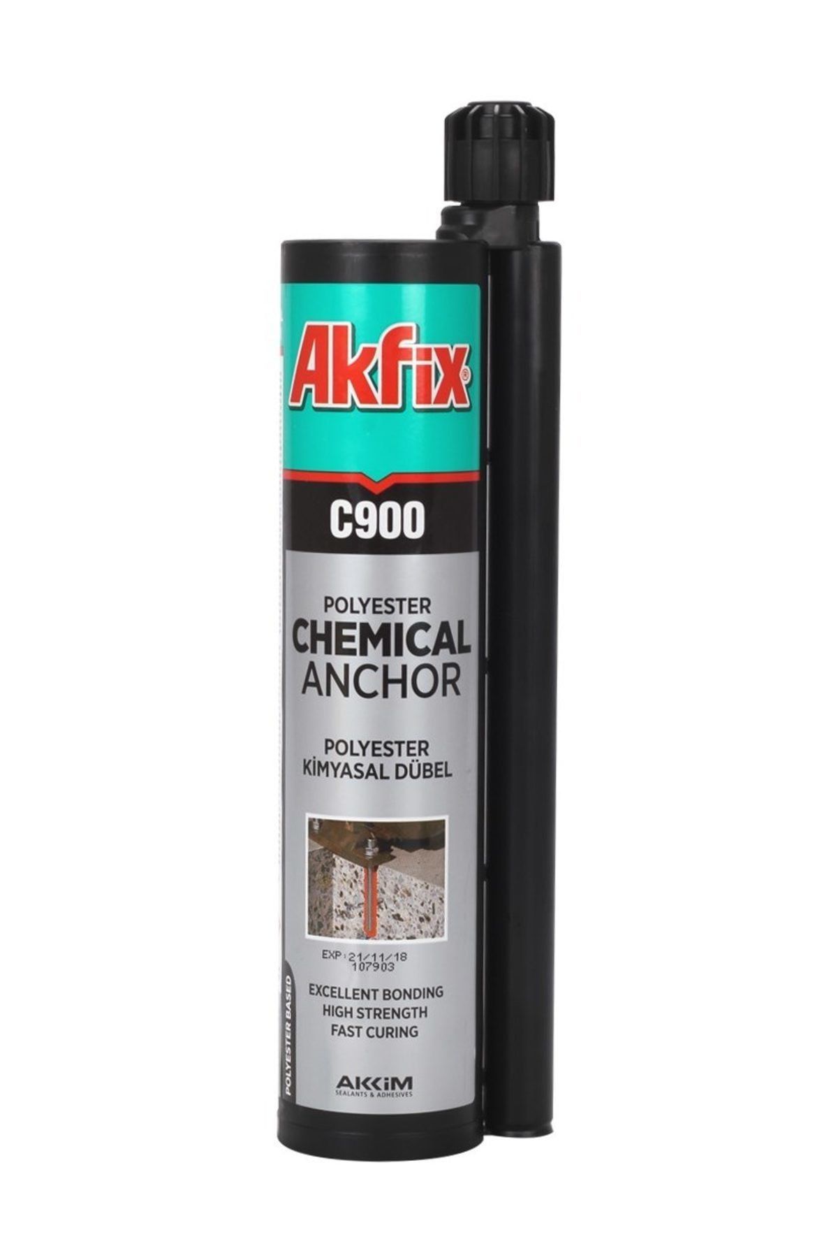 Akfix C900 Kimyasal Dubel 345 ml  CA035