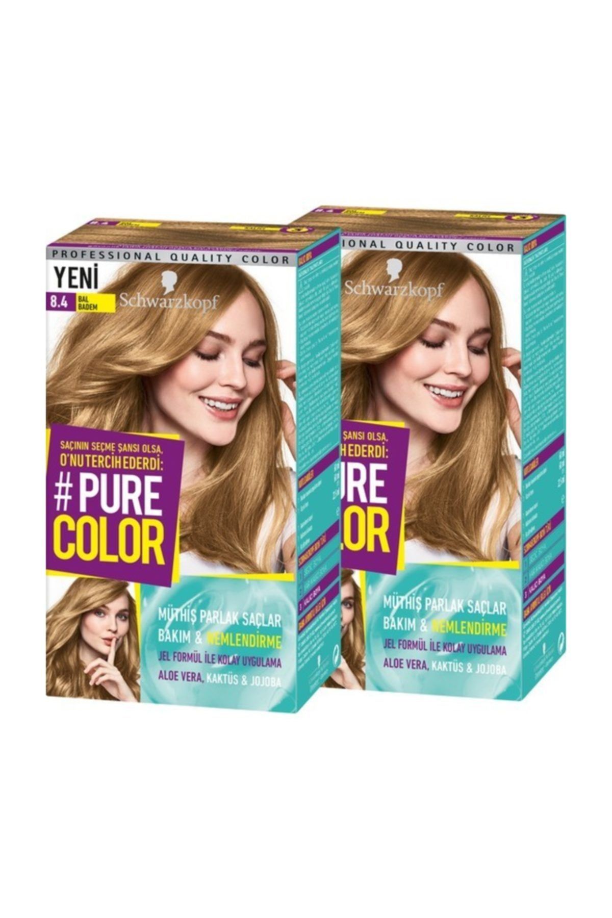Pure Color 8-4 Bal Badem x 2 Adet