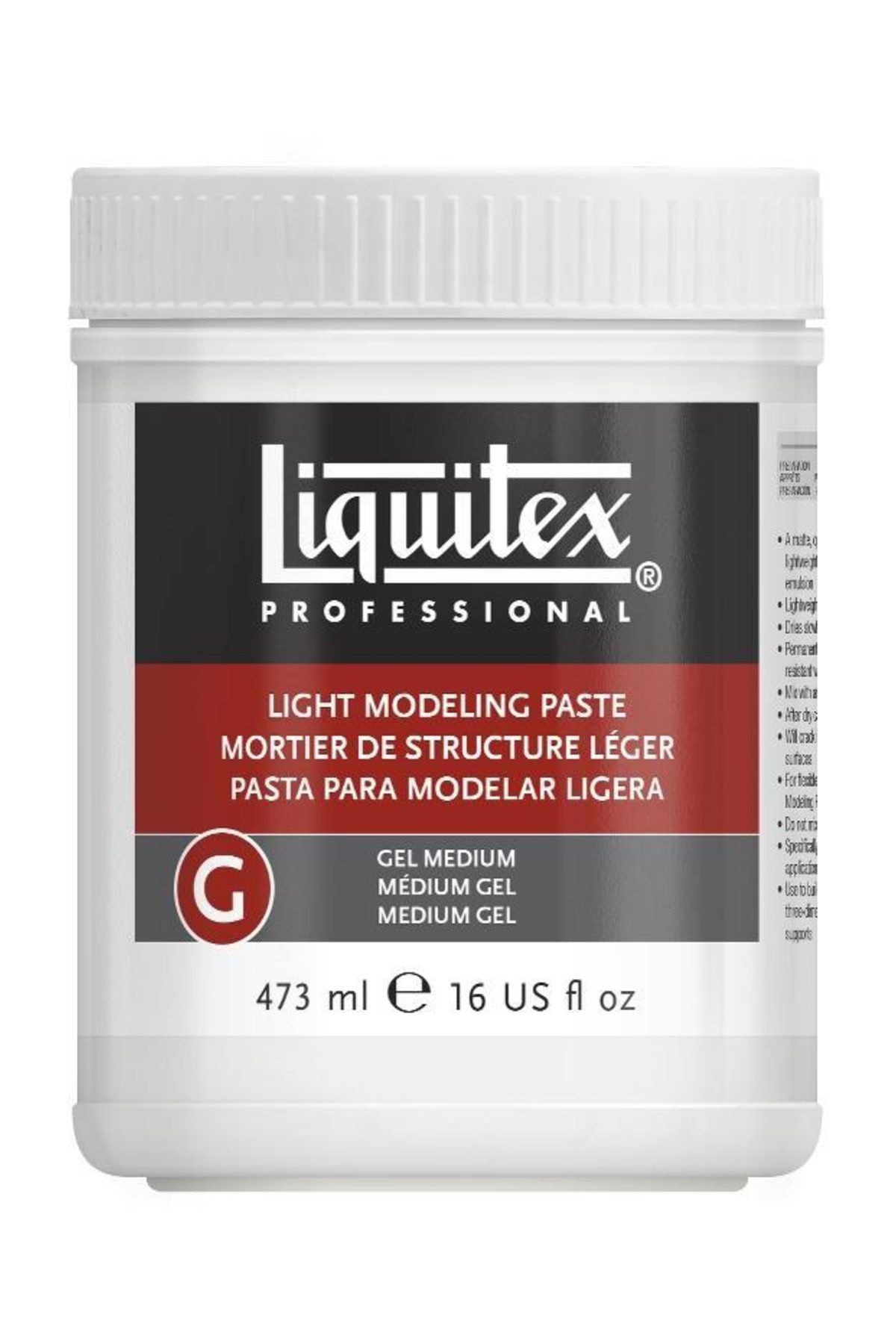 Liquitex Modeling Paste - Model Pastası 473ml