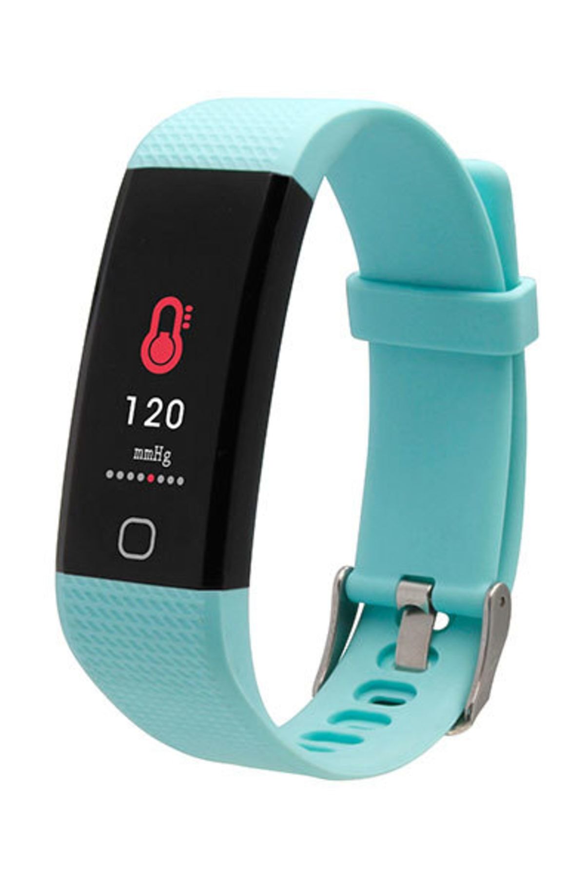 Everest FIT MATE W24 Bluetooth Smart Watch Kanbasıncı,Kalpatışı,Calori Mavi Akıllı Bileklik Saat