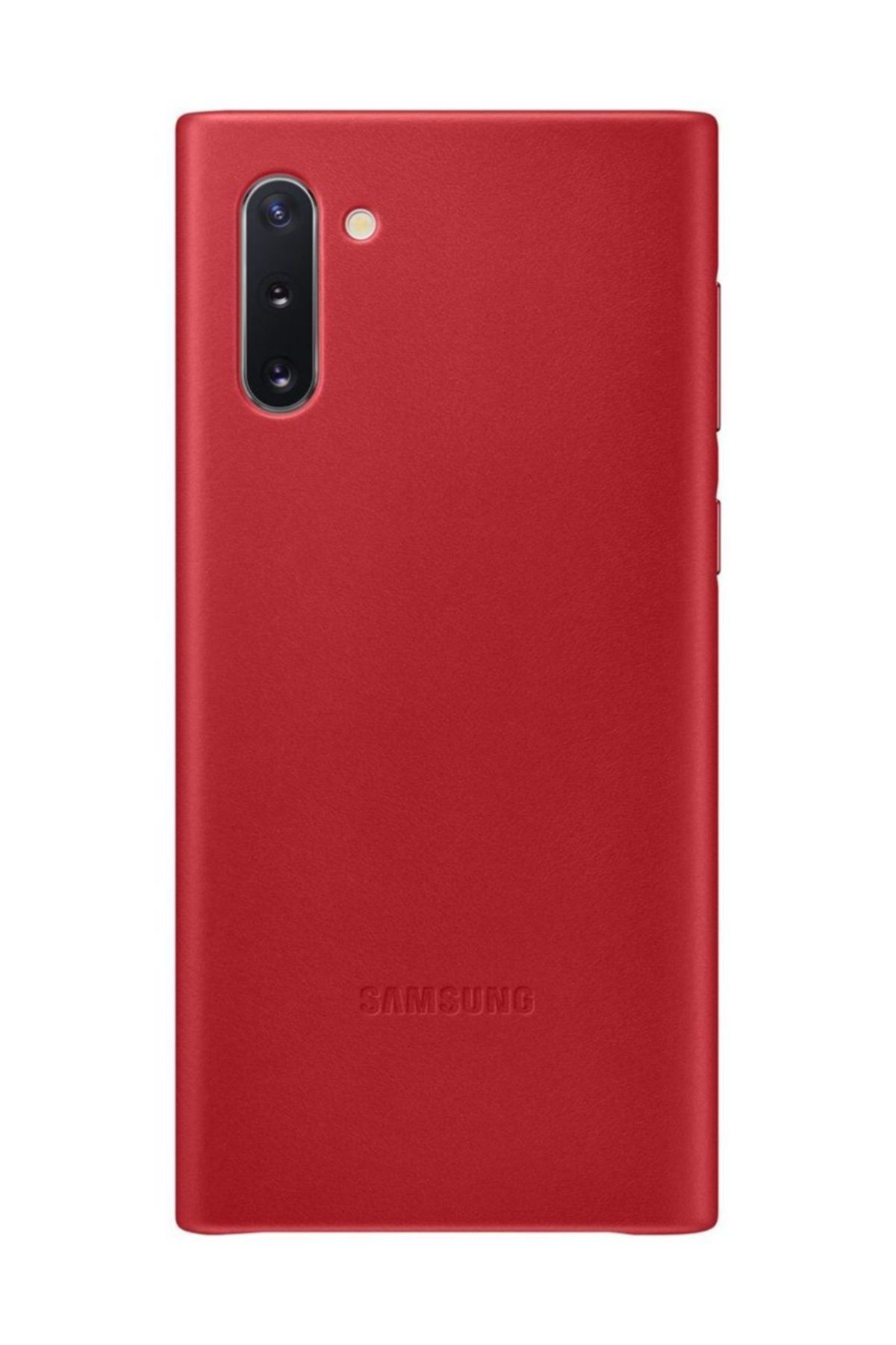 Samsung Galaxy Note 10 Kırmızı Deri Kılıf