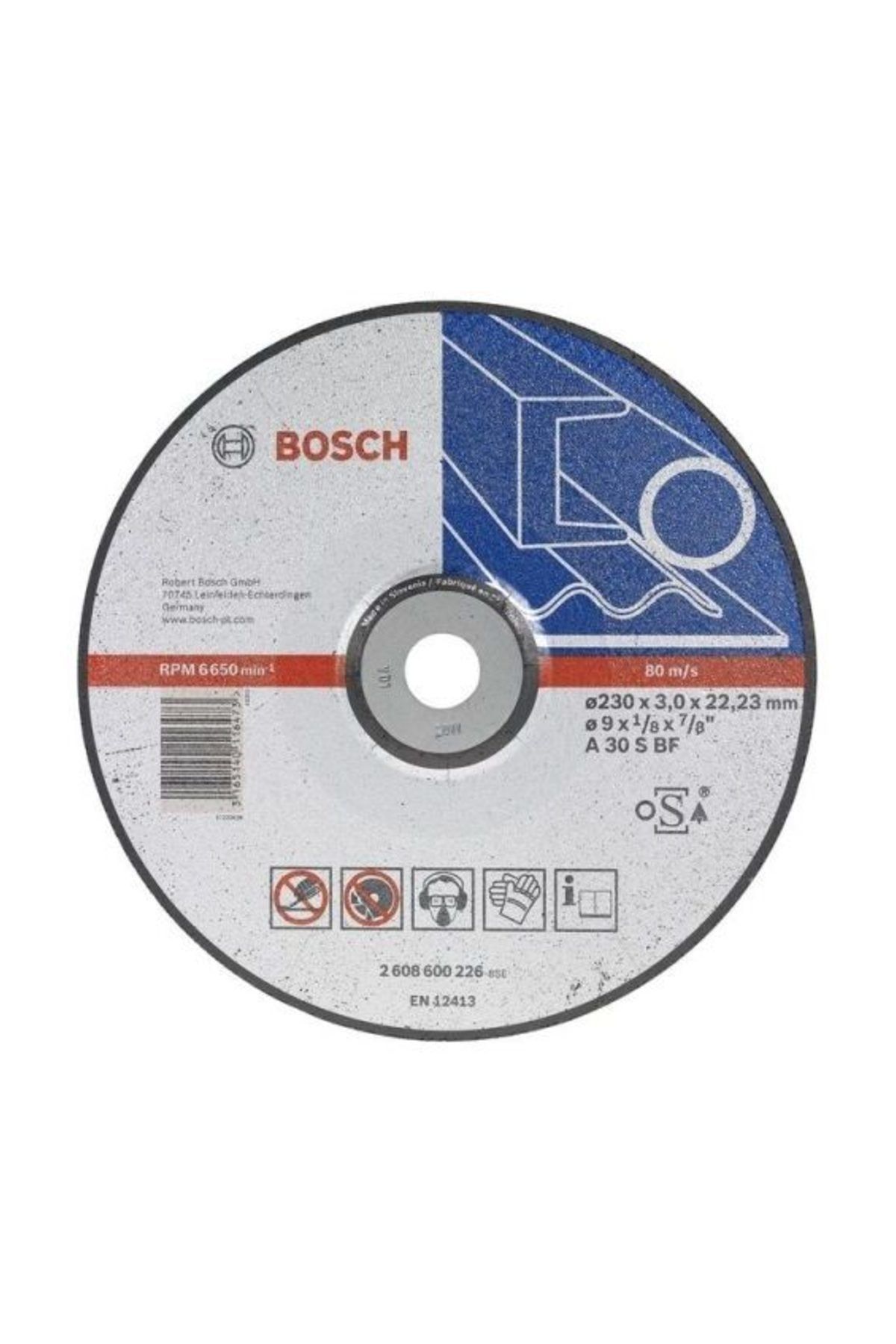 Bosch Expert For Metal Bombeli 230x3,0 mm