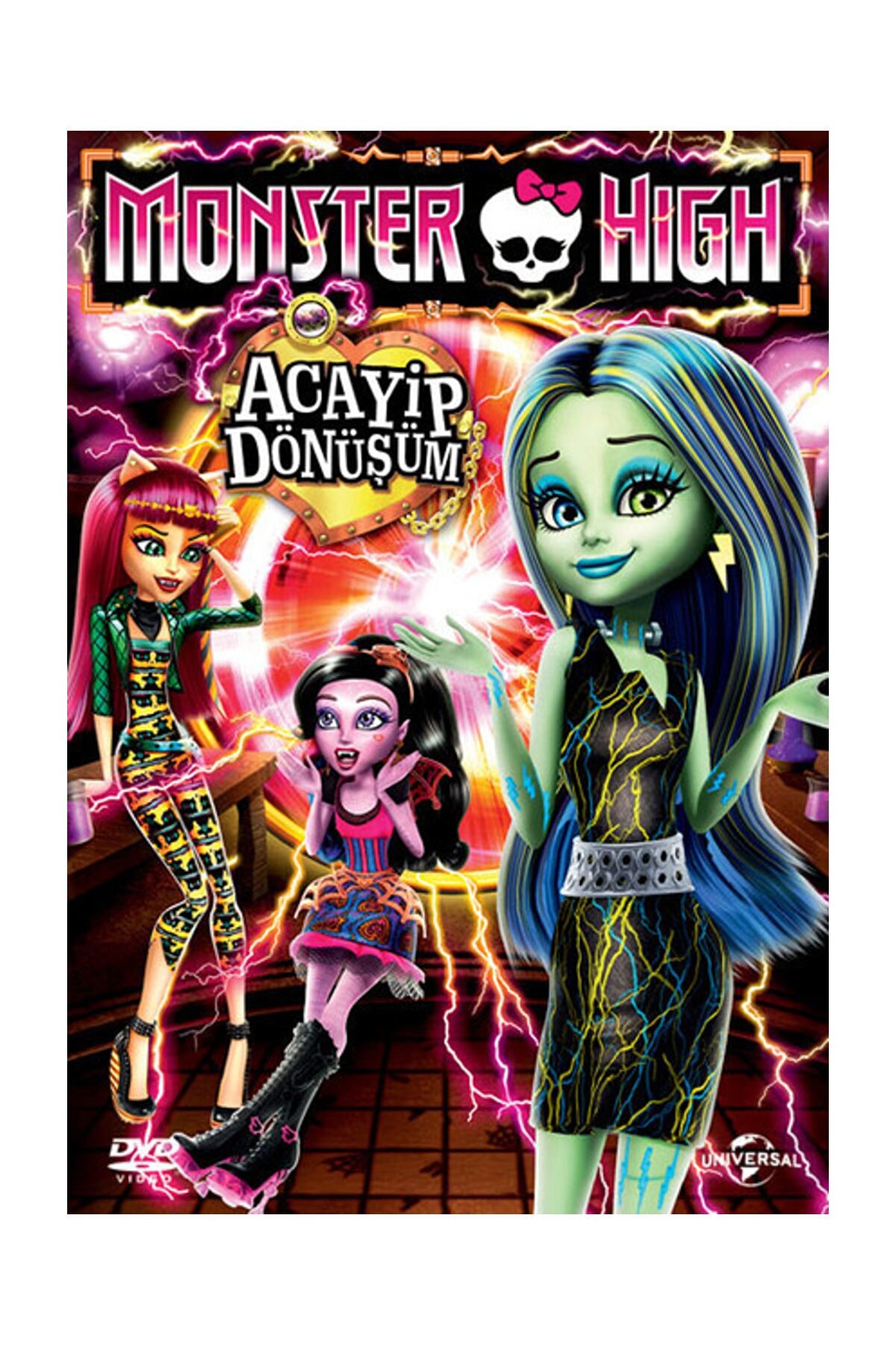 Pal DVD-Monster High:Acayip Dönüşüm