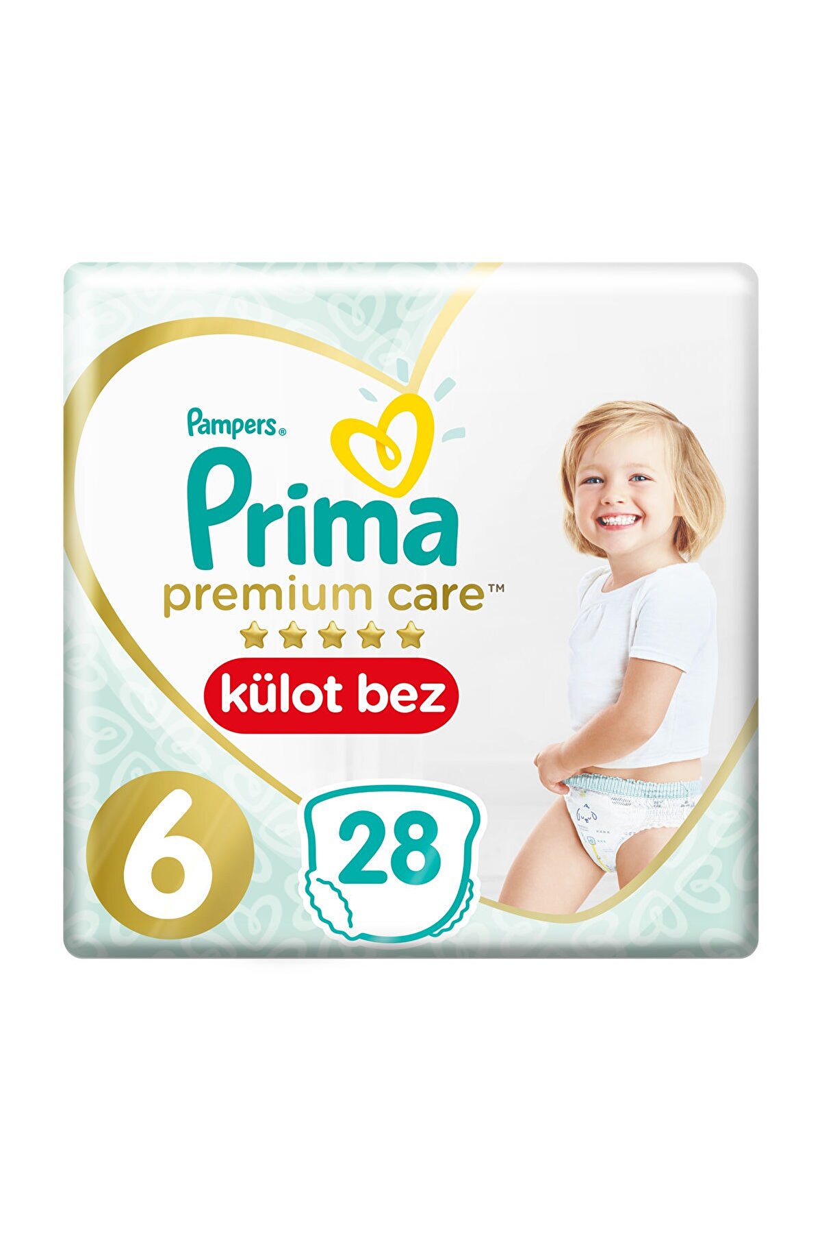 Prima Külot Bez Premium Care 6 Beden 28 Adet
