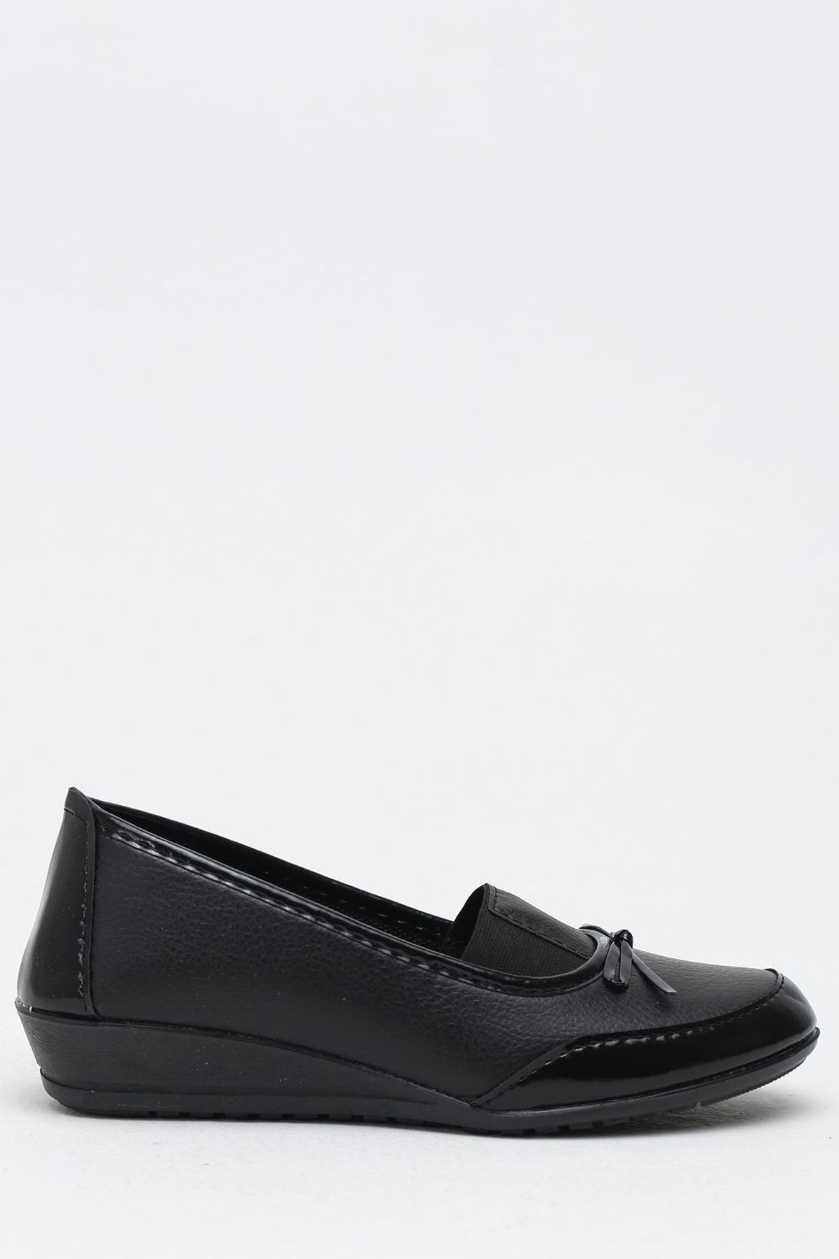 Ayakkabı Modası Siyah Kadın Babet M5003-19-111003R
