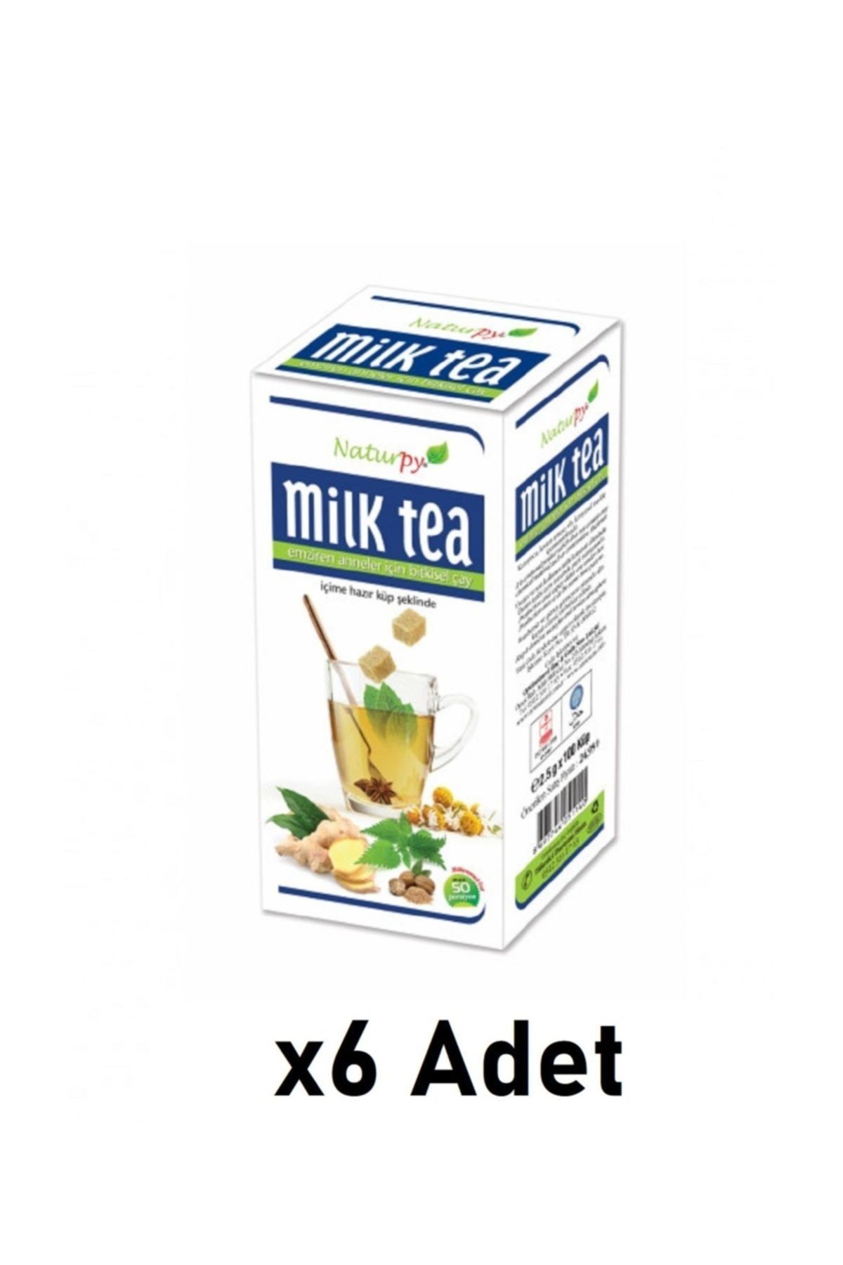 Naturpy Milk Tea Anne Sütü Çayı 250 gr 6 Adet