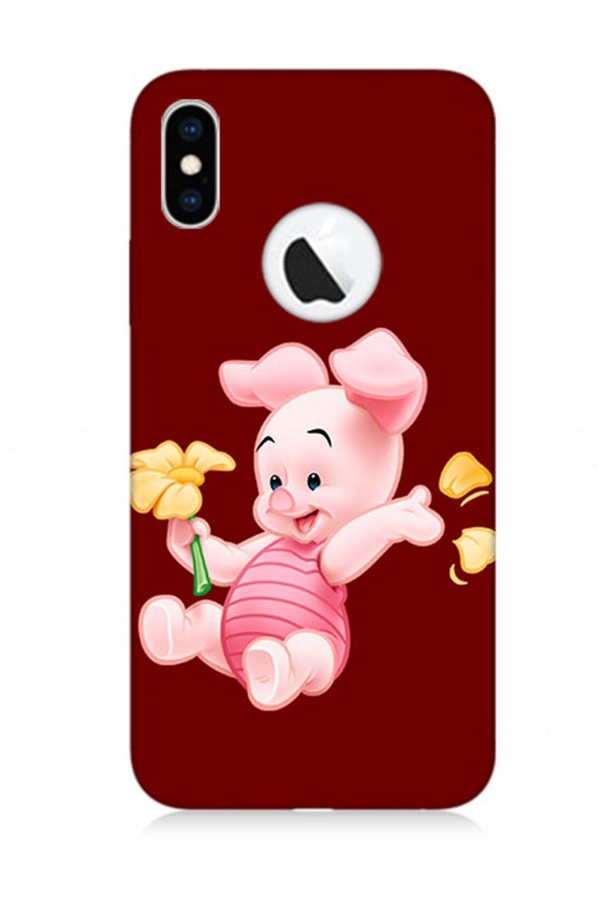 Teknomeg Apple Iphone Xr Winnie The Pooh Piglet Kabartma Kılıf