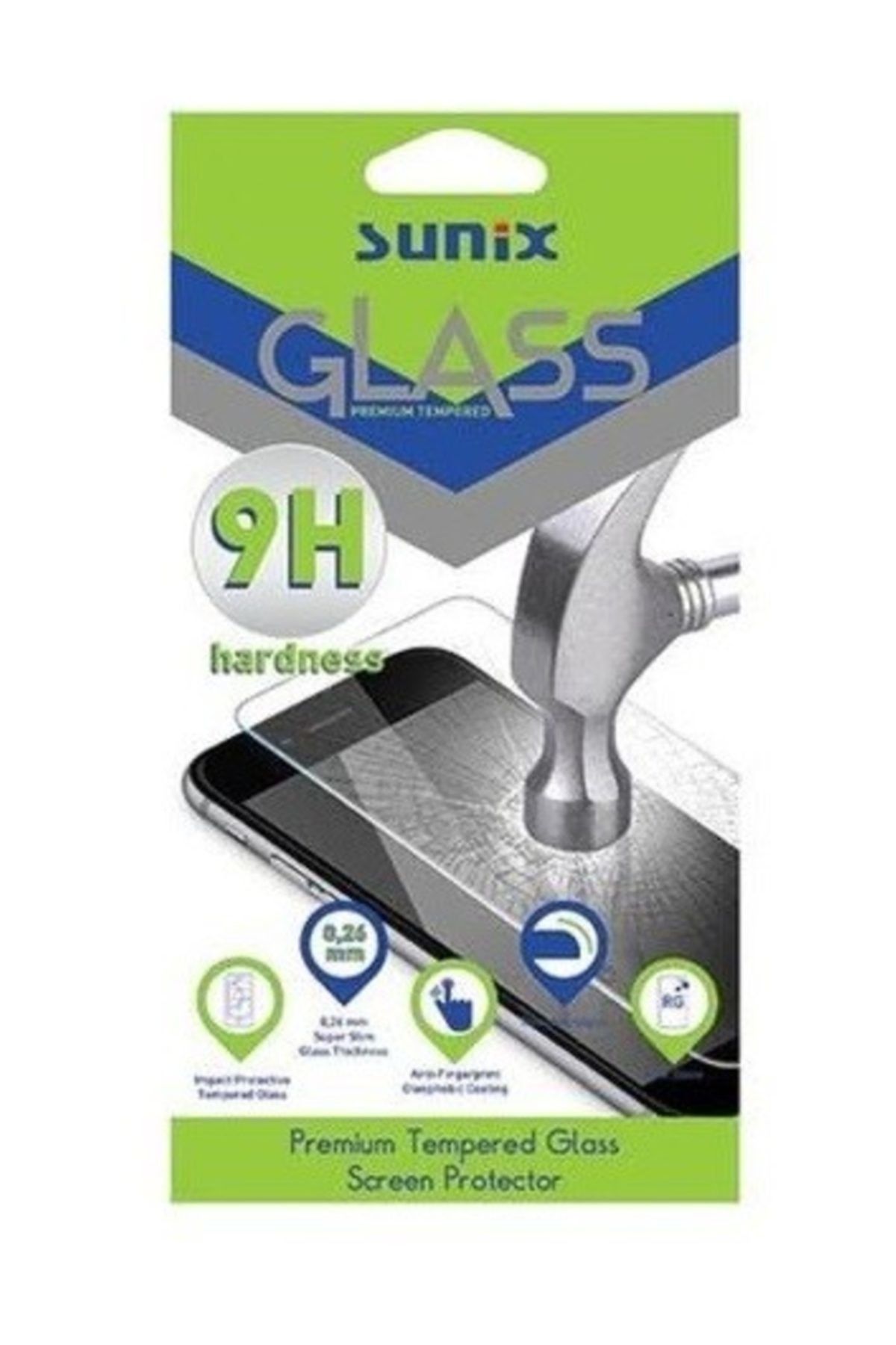 Sunix Samsung Galaxy A60 Kırılmaya Dayanıklı Cam Ekran Koruyucu 3 Adet