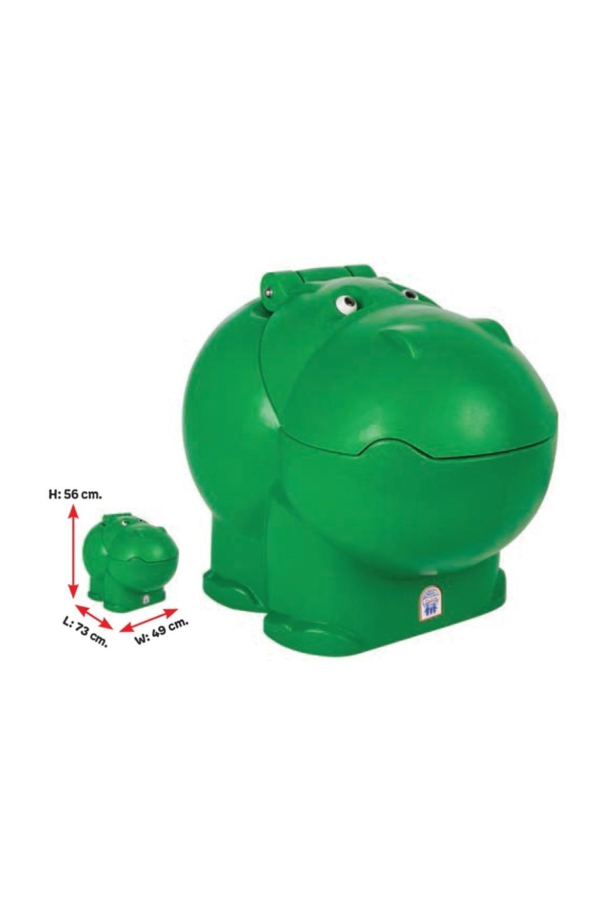 PİLSAN Hipo Oyuncak Sandığı (Yeşil)