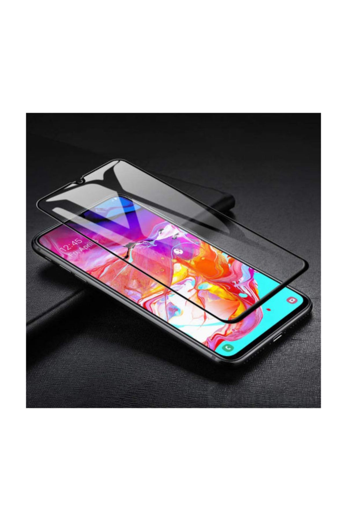 Telefon Aksesuarları A70 Kavisli Esnek Nano Zengin Çarşım Ekran Koruyucu