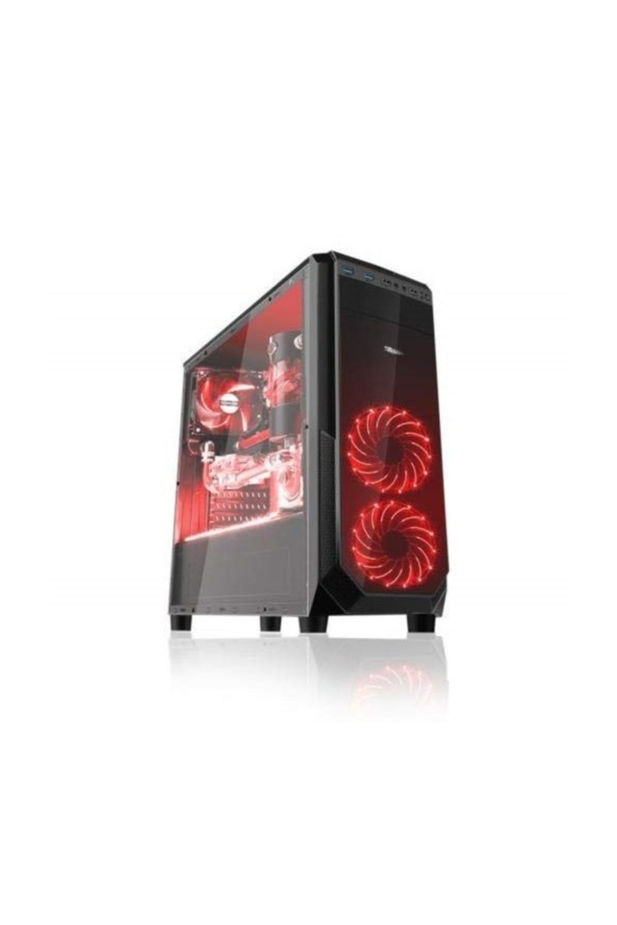 Power Boost Royal Serisi Usb 3.0 3x12cm Fanlı Pencereli Mid Tower Gaming Kasa Vk-g1002s