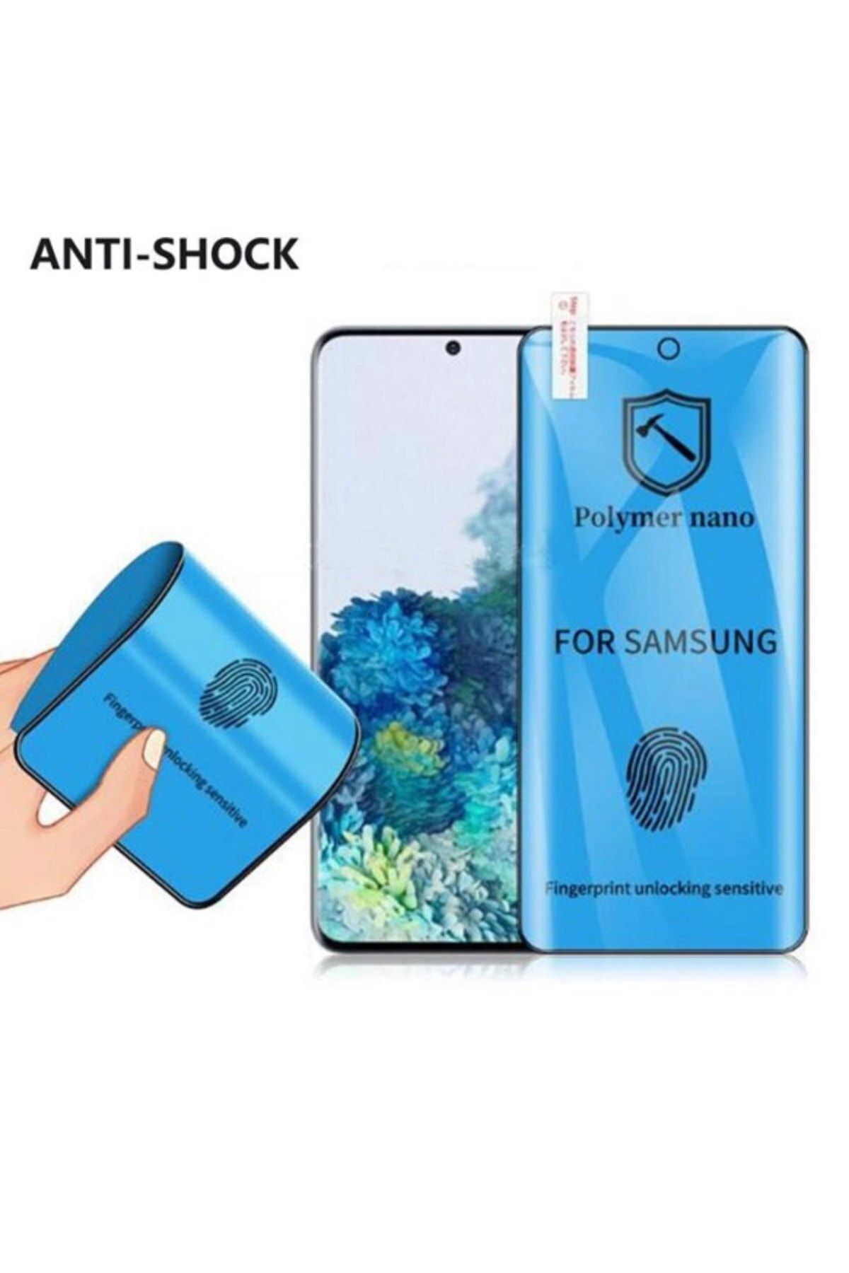 TEKNOPARKTA Samsung Galaxy Note 8 Polymer Nano Tam Kaplayan Full Ekran Koruyucu