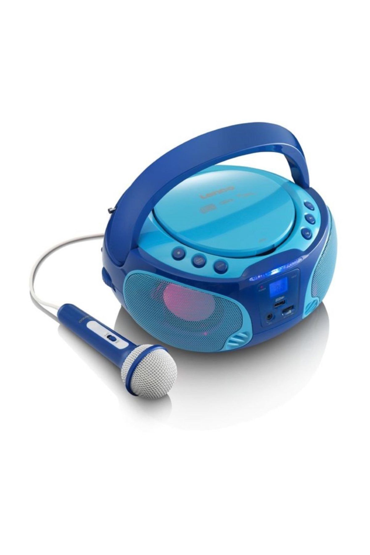 Lenco Taşınabilir Müzik Seti Karaoke Radyo Cd Çalar Mp3 Usb