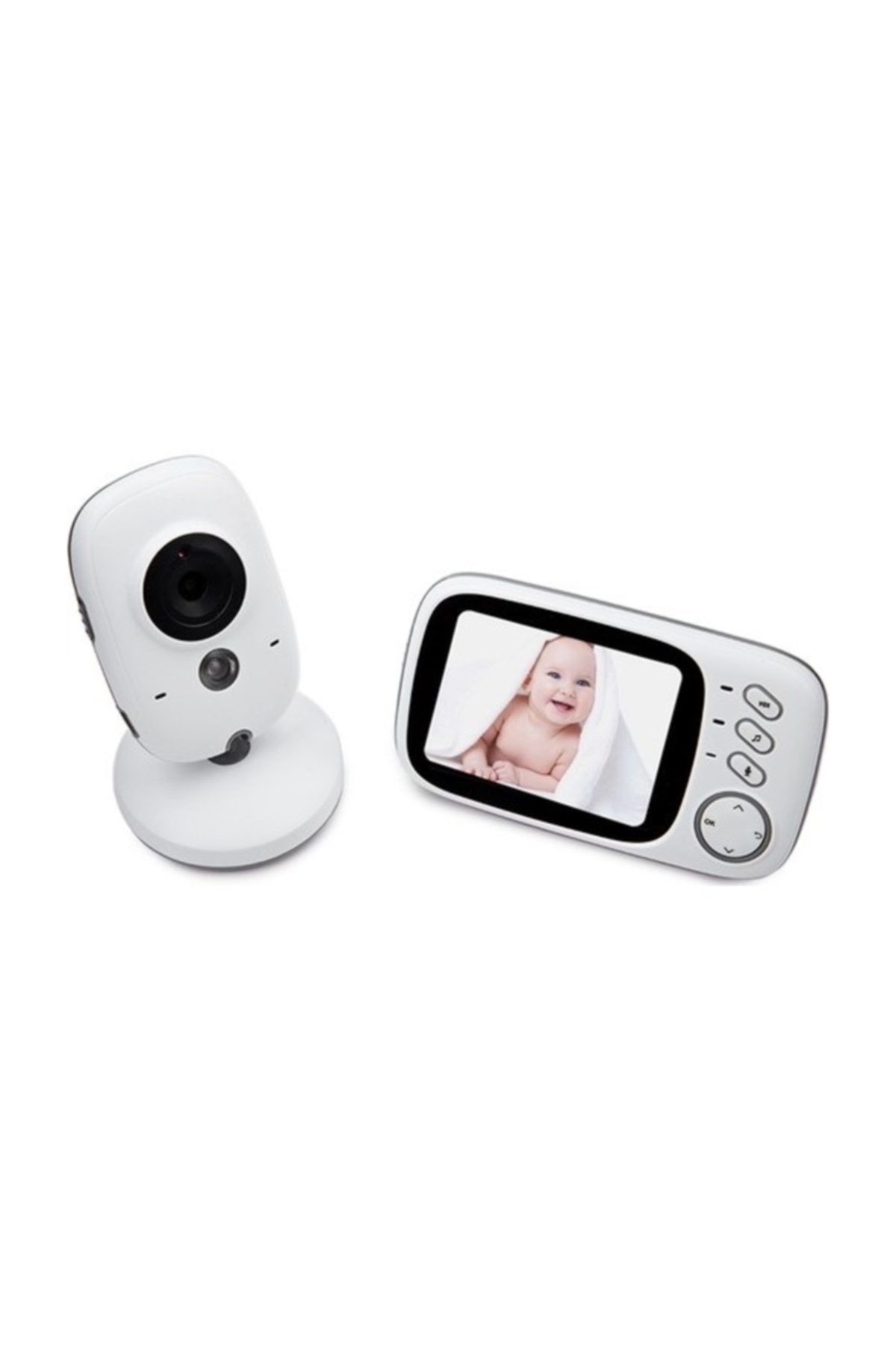 Mofy Baby Vb603 Lcd Ekranlı Kablosuz Wifi Bebek Kamerası Gece Görüşlü Oda Sıcaklığı Kontrollü