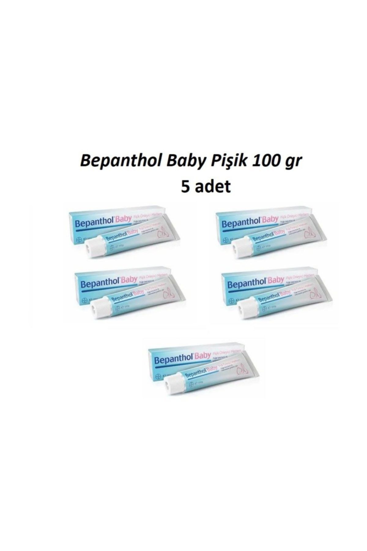 Bepanthol Baby Pişik Kremi Pişik Önleyici 5adet  100 gr.