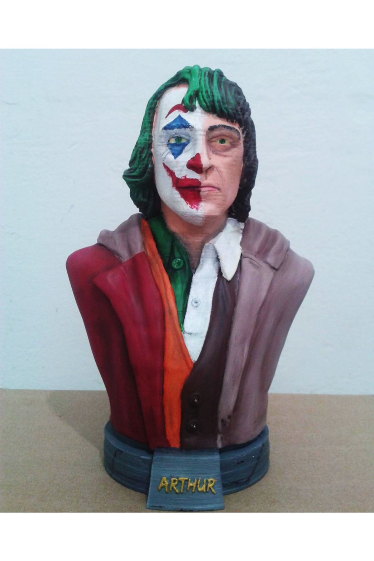 ARDSHOP Joker Arthur Fleck Figür Büst  3D