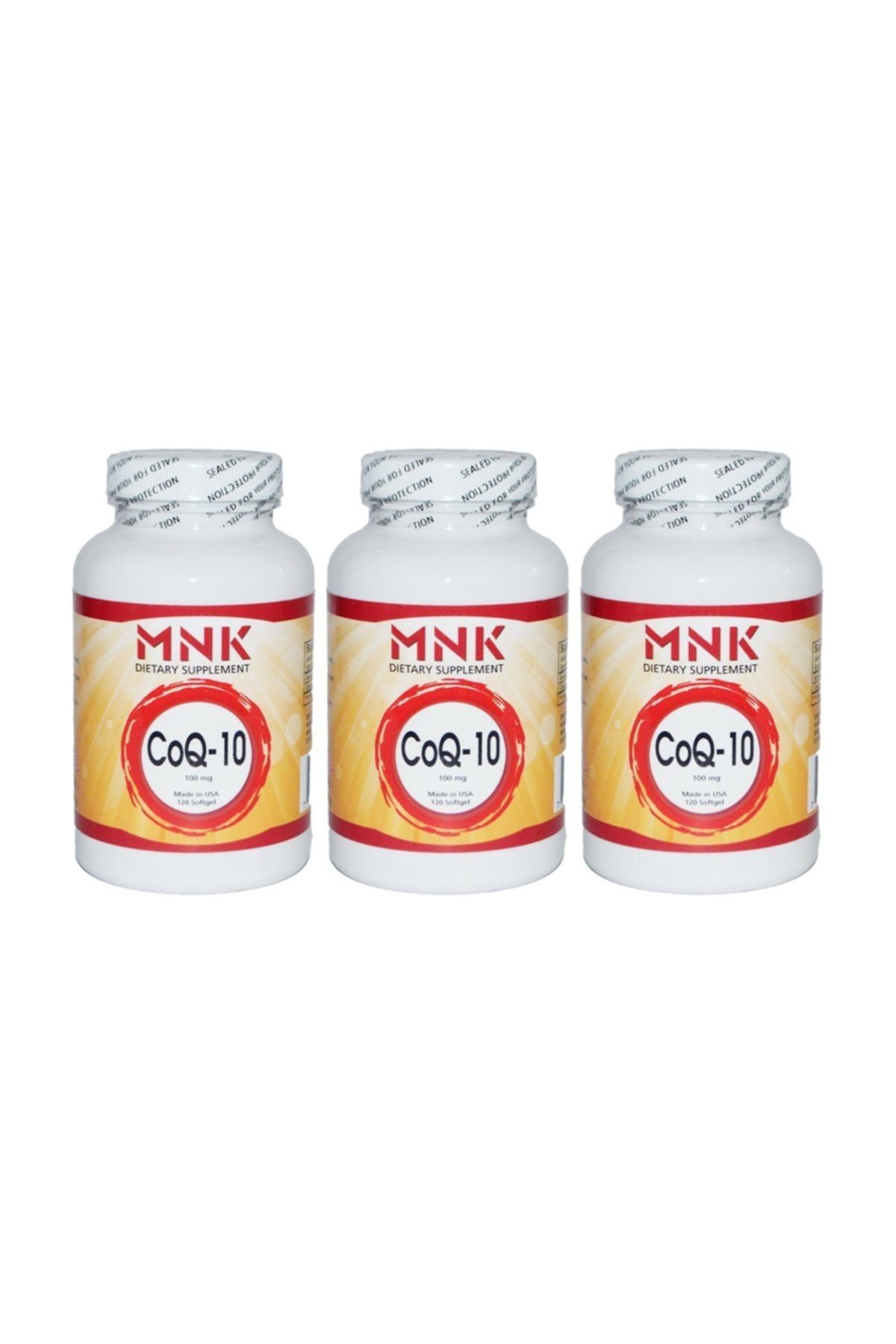 Mnk Coenzyme Q-10 100 Mg 3 Kutu 360 Softgel