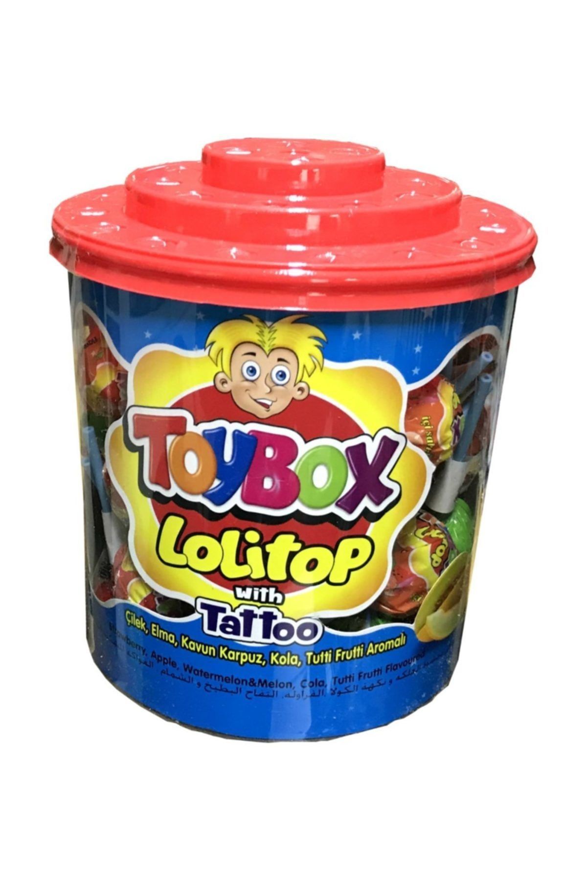 Toybox Lolitop Tutti Frutti Aromalı 18 Gr X 75 Adet