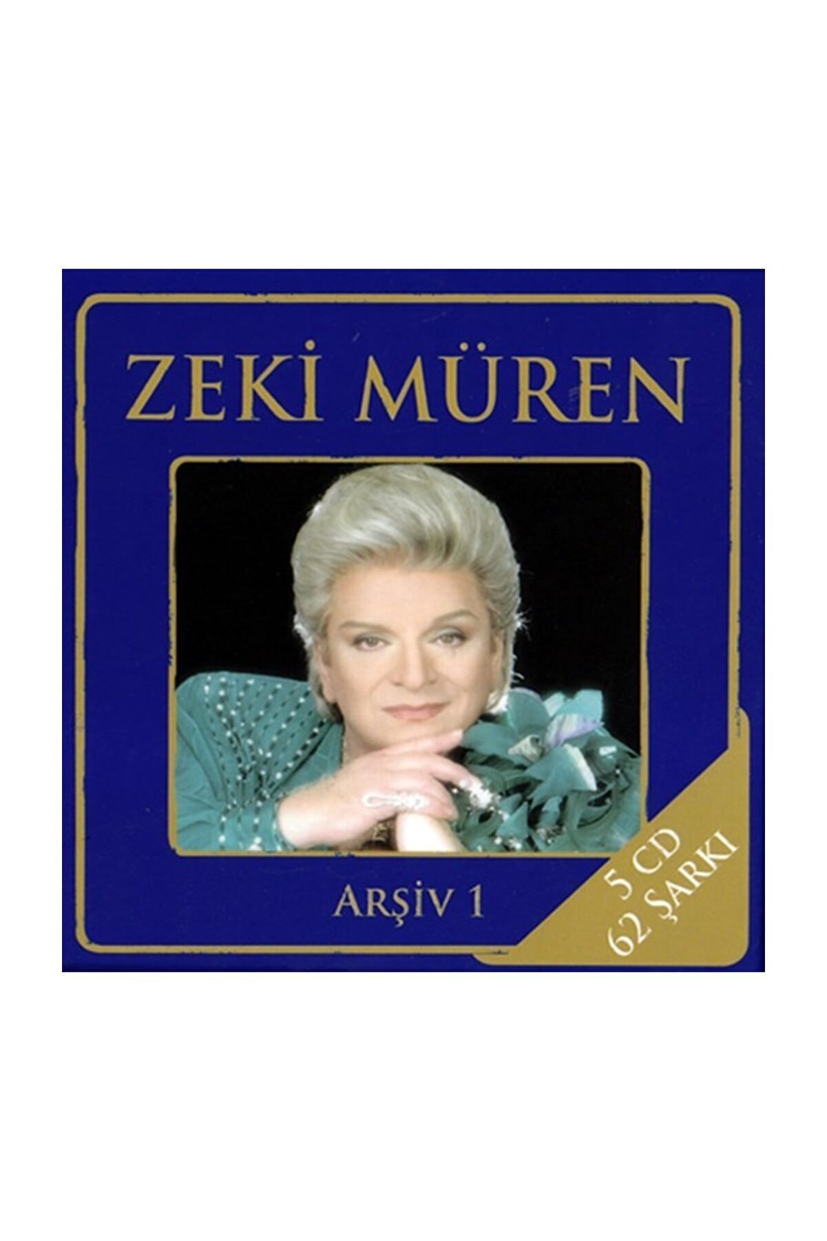 Pal CD - ZEKİ MÜREN - Arşiv 1 (5CD / 62 Şarkı)