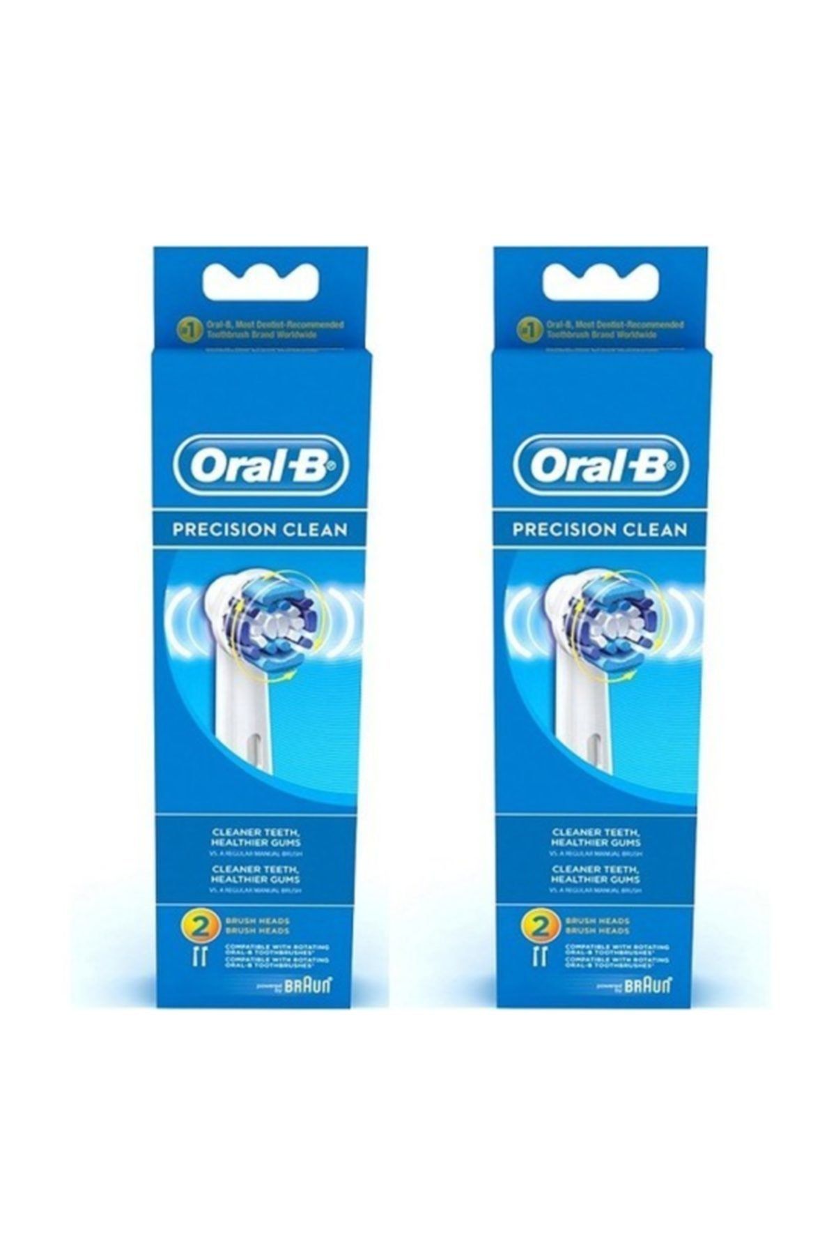Braun Oral-b Precision Clean Diş Fırçası Yedeği 2'li X 2 Adet