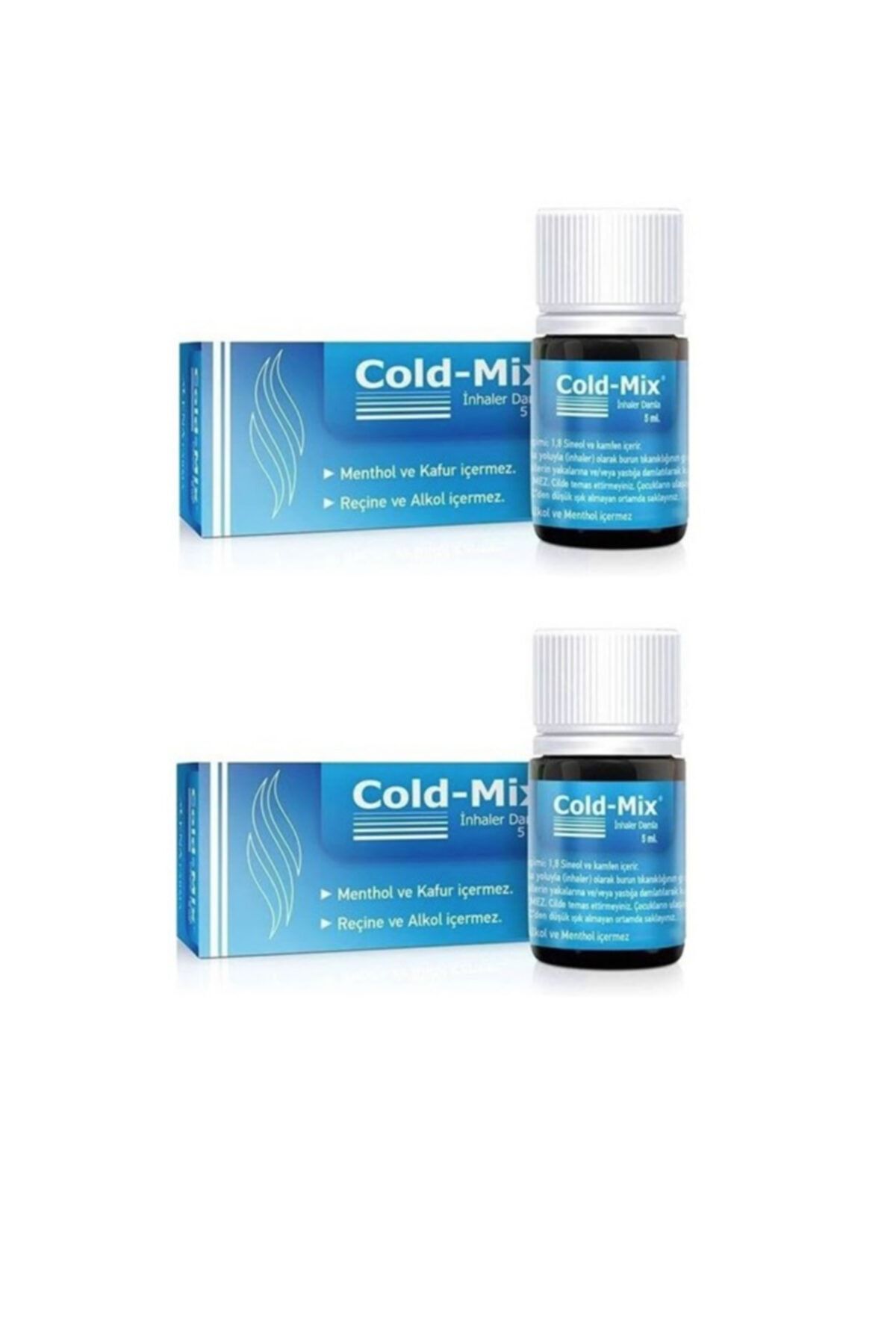 Cold-Mix Inhaler Damla 5 ml X2 Adet