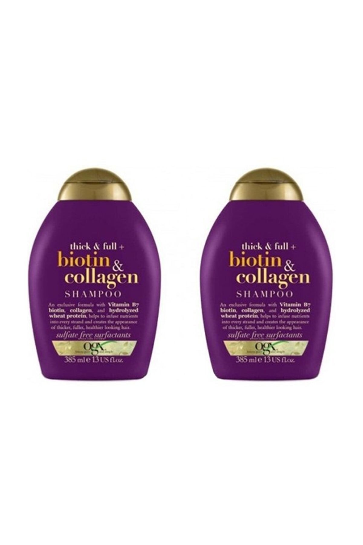OGX Biotin &amp; Collagen Şampuan 385 ml x 2 Adet