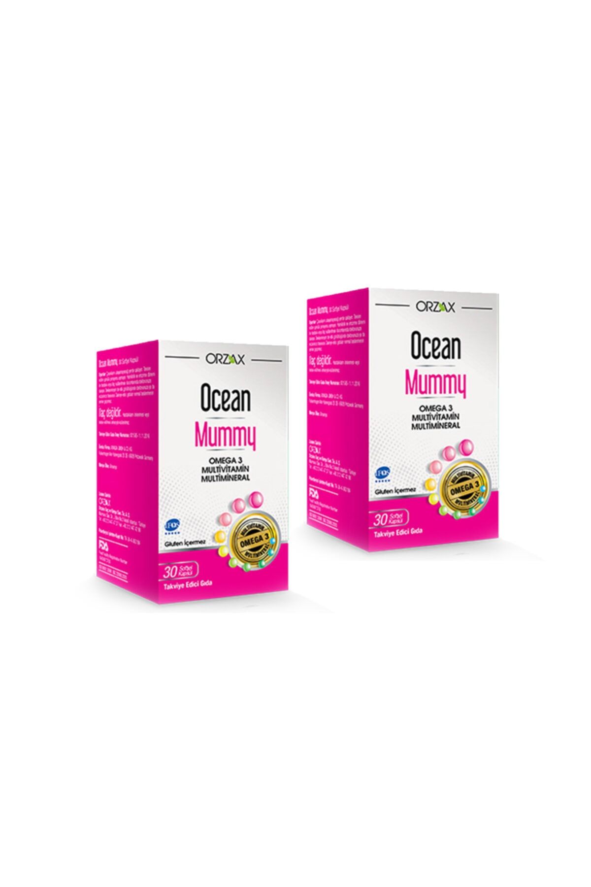 Ocean Mummy 30 Softjel Kapsül X2 Adet