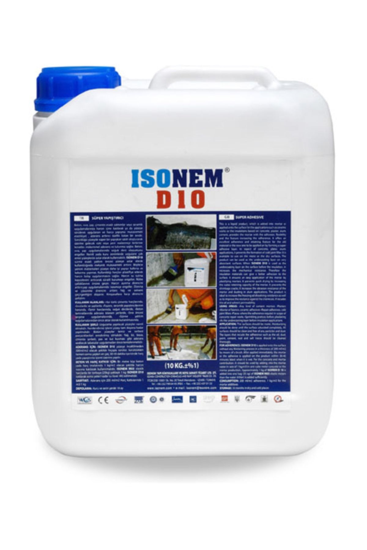 Isonem D 10 Lateks-süper Yapıştırıcı-5kg