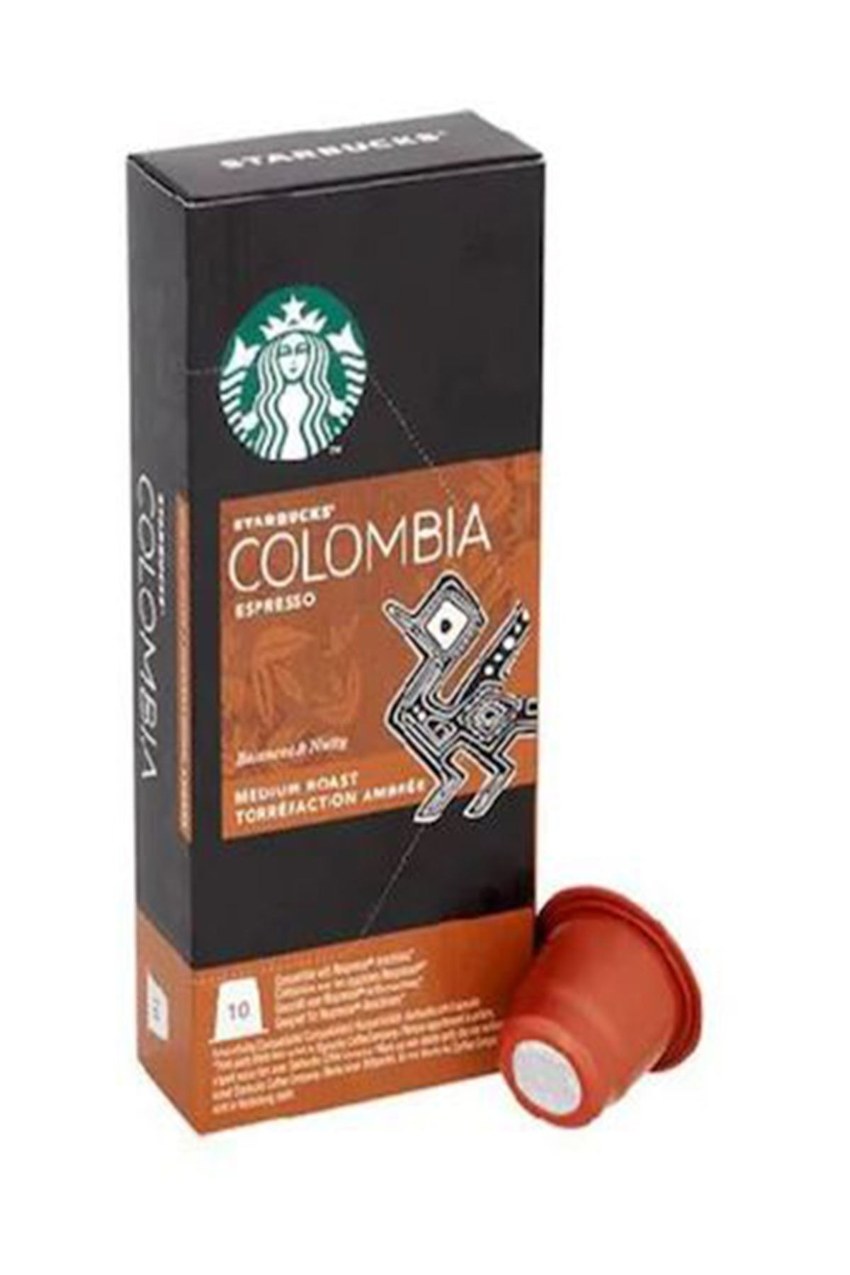 Starbucks Colombia Nespresso Uyumlu Kapsül Kahve 10 Lu Paket Fiyatı