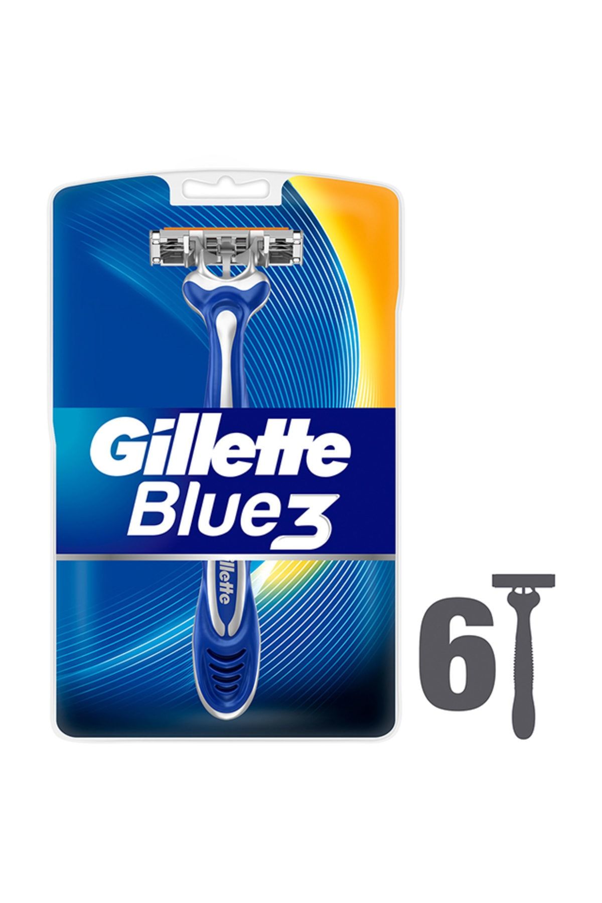 Gillette Blue3 Kullan At Tıraş Bıçağı 6'Lı