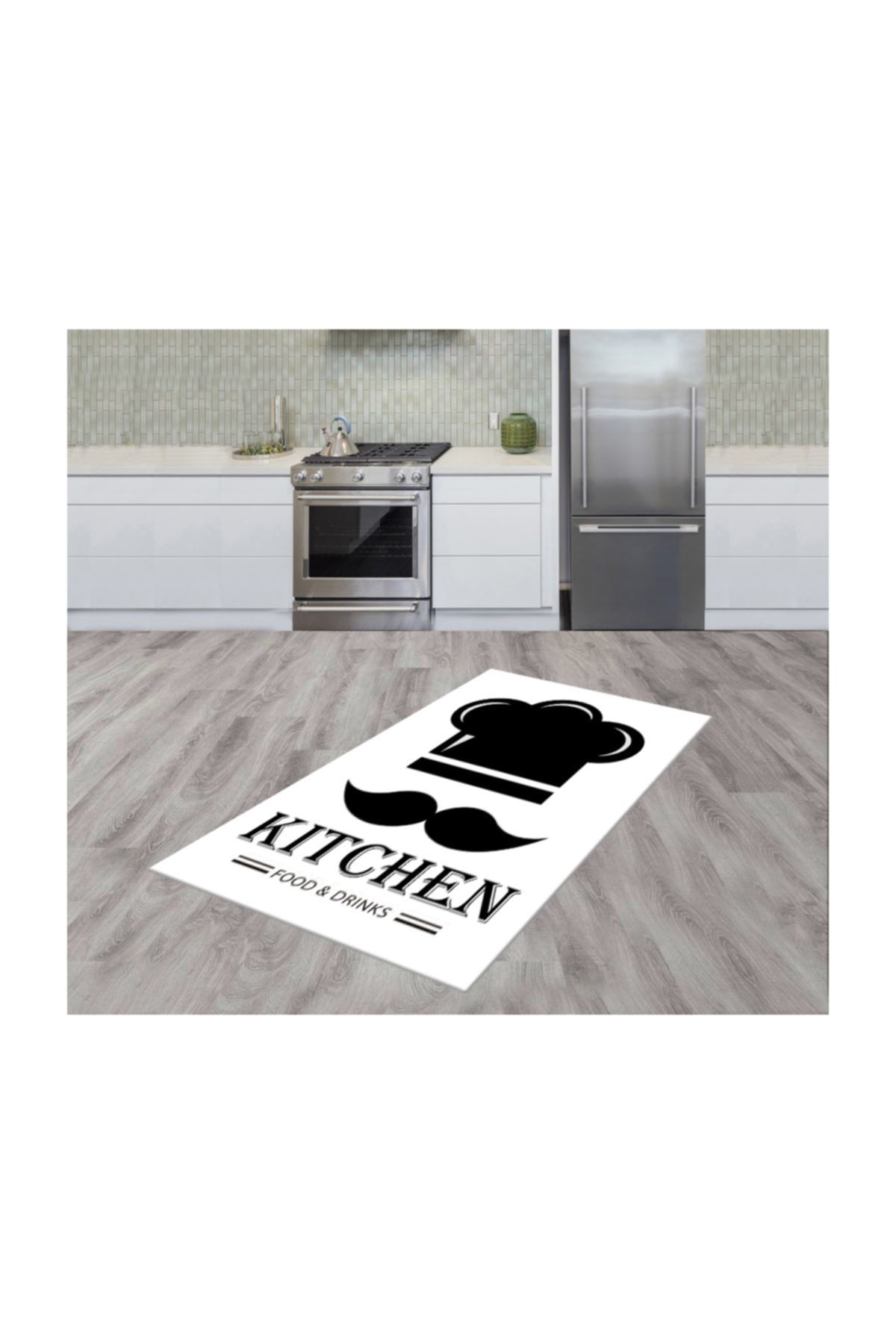 Jungle Halı Kitchen 80x150 Mutfak Halısı