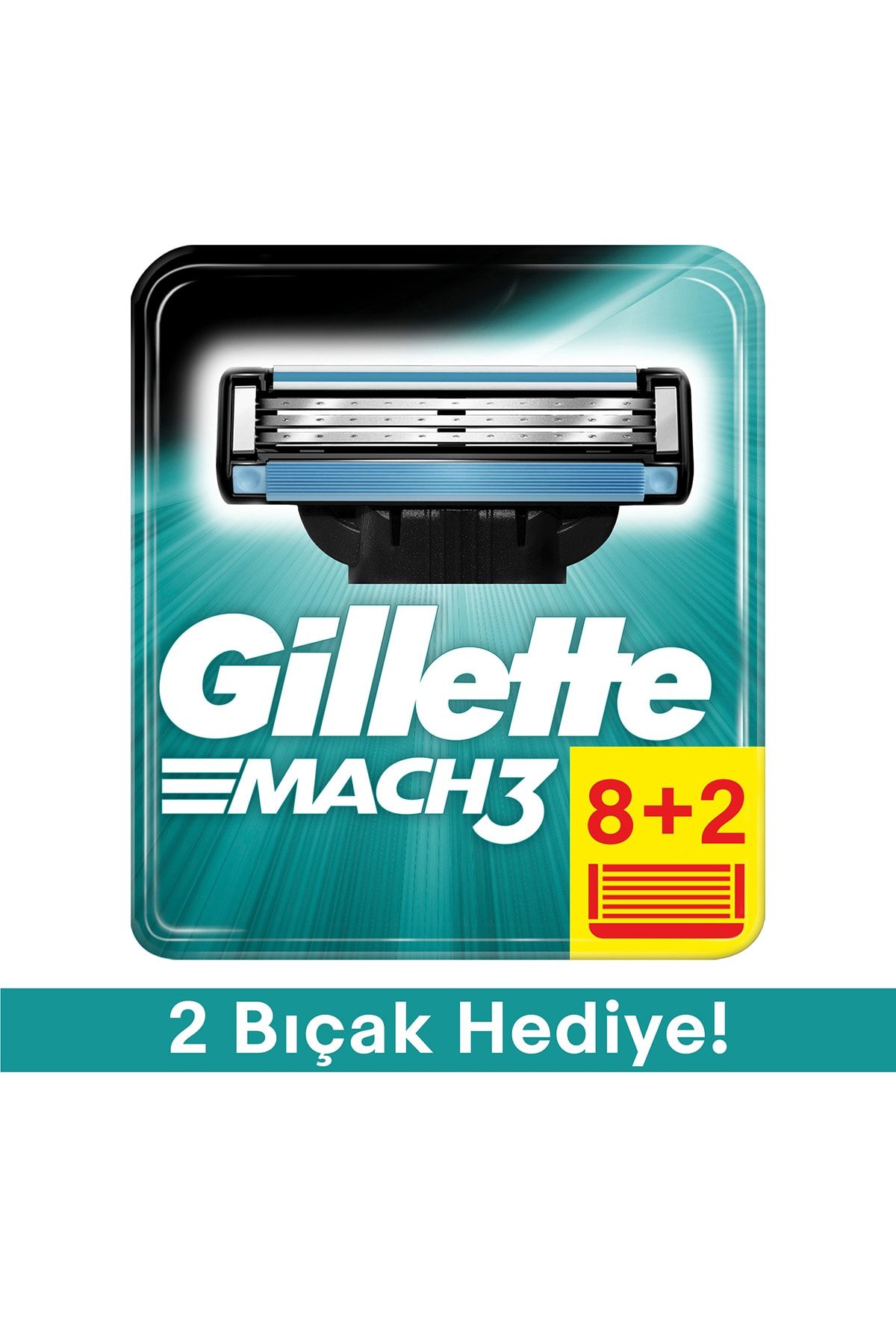 Gillette Mach3 Yedek Tıraş Bıçağı - 10'lu
