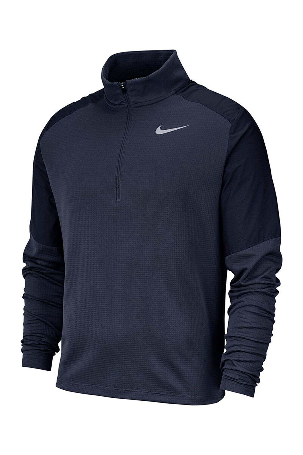 Nike Erkek Sweatshirt - Pacer Top Hybrid - BV4757-451