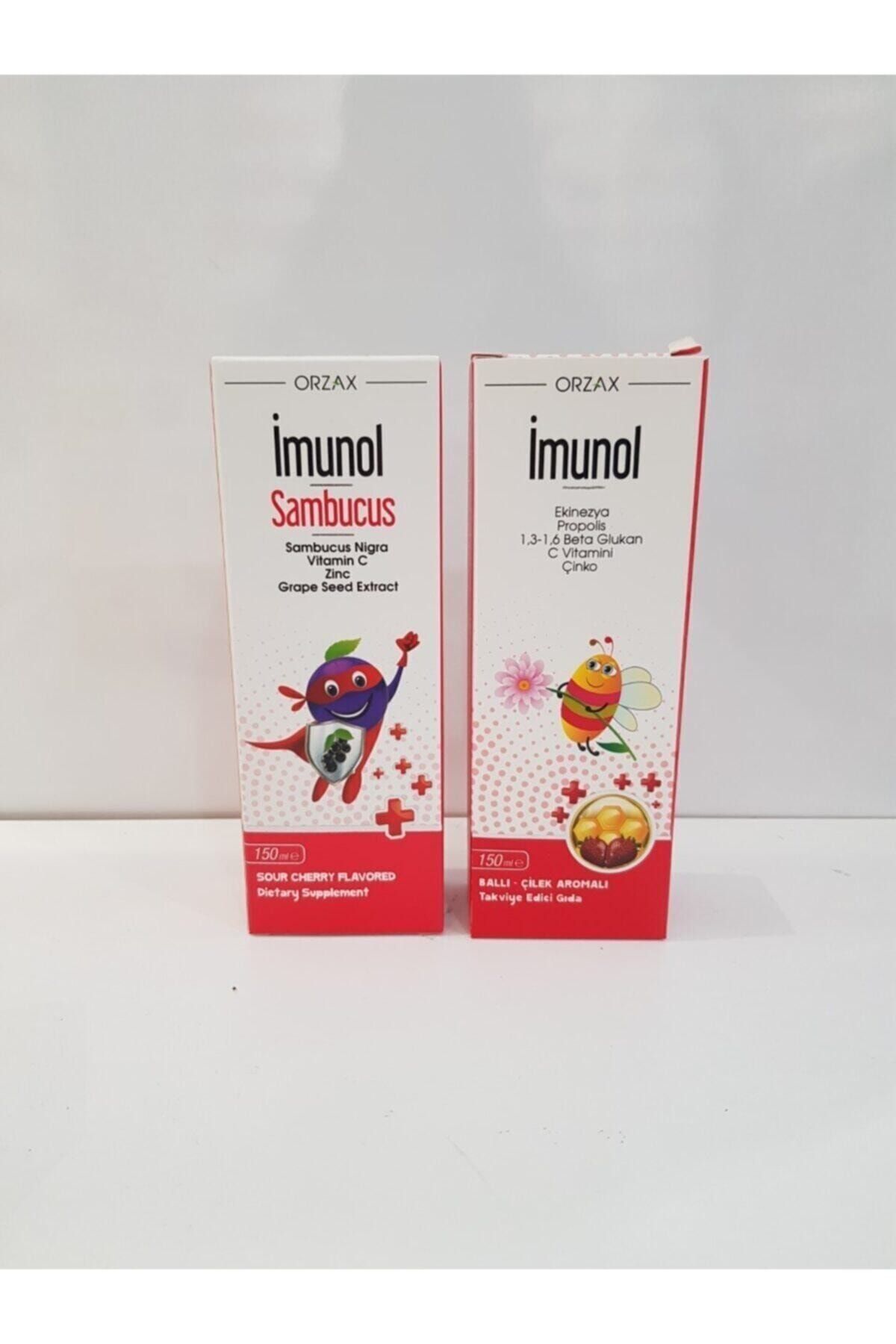 İMUNOL Imunol Şurup 150 ml + İmunol Sambucus Şurup 150 ml Sınav Seti