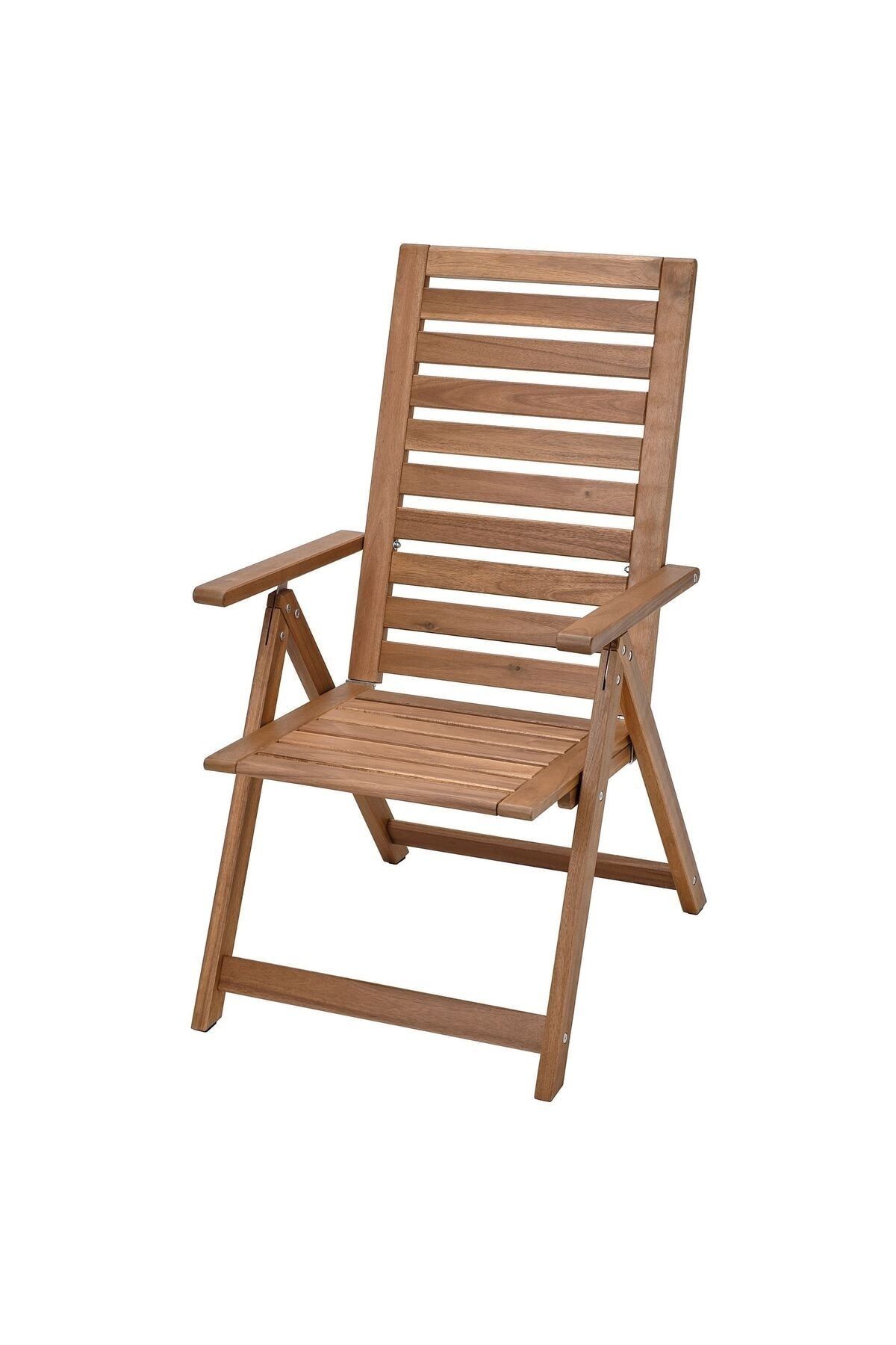 IKEA AKDENİZ NÄMMARÖ açık kahverengi ayarlanabilir sandalye