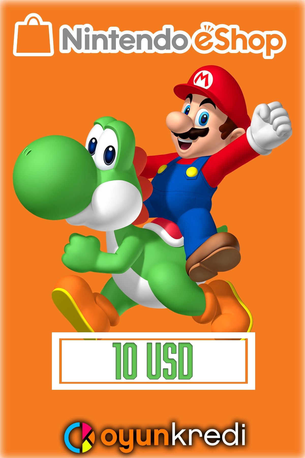 Nintendo eShop USD 10 $