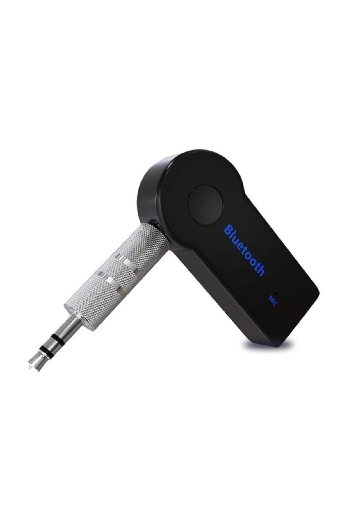 Soillium Aux Bluetooth Araç Kiti Kablosuz Müzik Aktarım Cihazı Eller Serbest Konuşma Hands Free