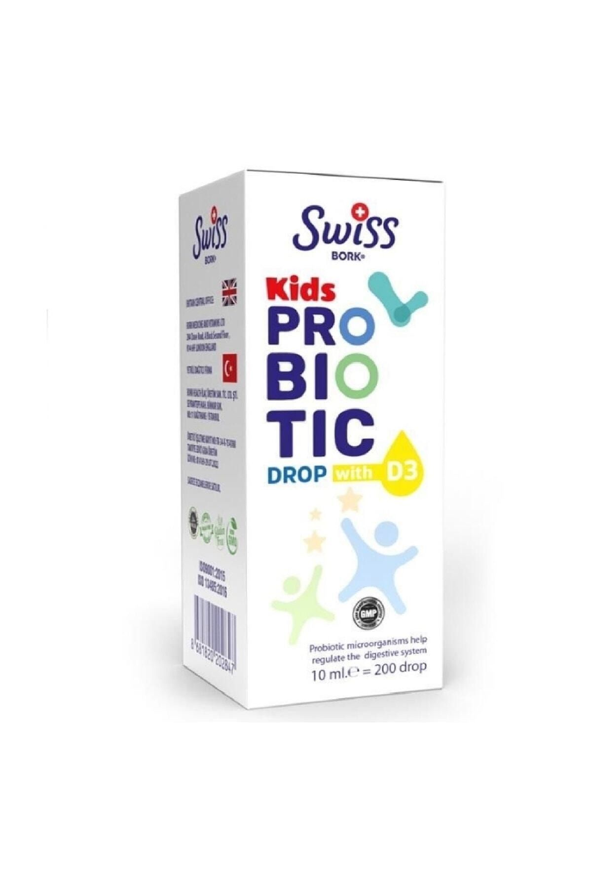 Bork Swiss Natural Bork Kids Probiotic Drop With D3 Damla 10 Ml