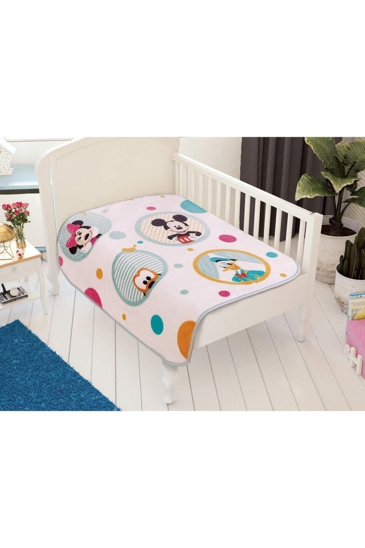 Taç Lisanslı Bebek Battaniye Mickey And Friends Baby