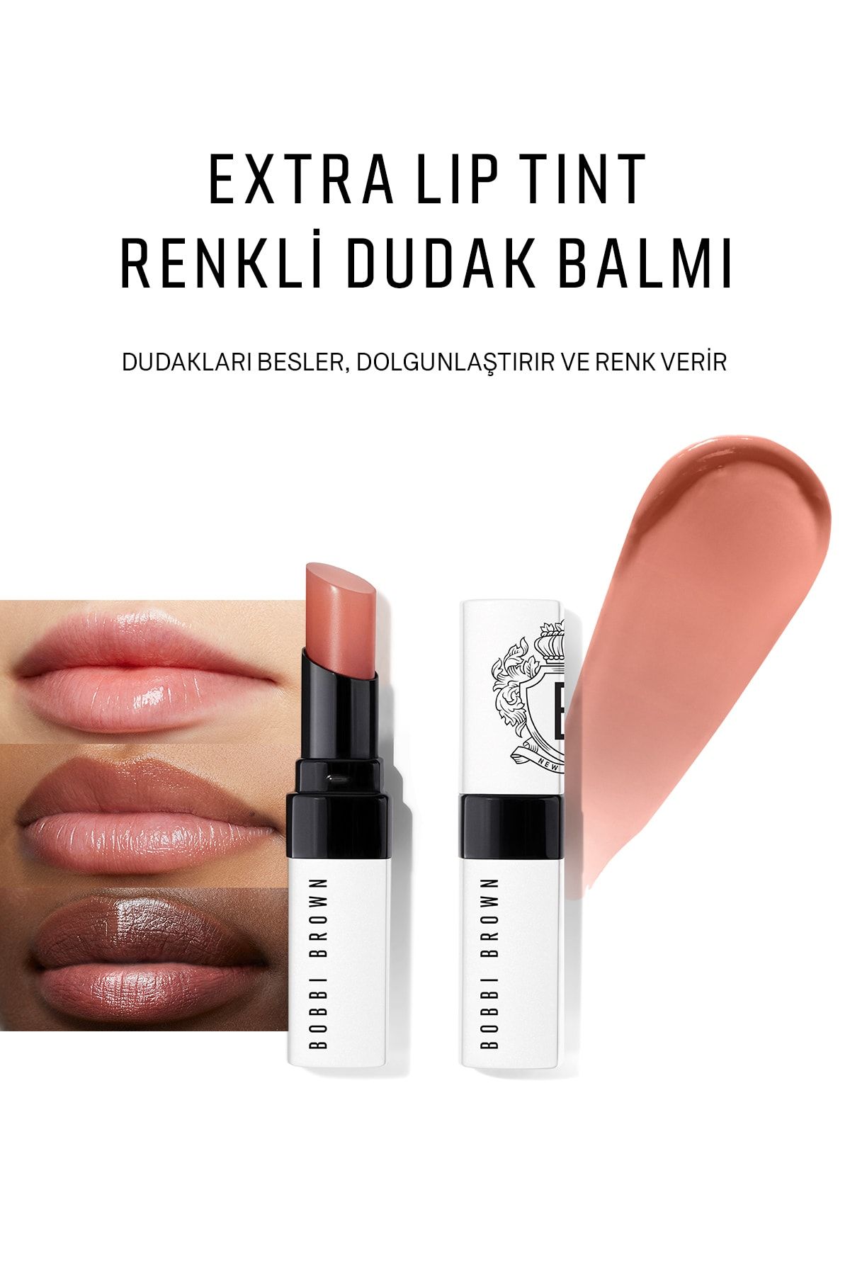 Bobbi Brown Extra Lip Tint Botanik Yağ Kompleksli Renkli Dudak Balmı - Bare Nude 716170298542